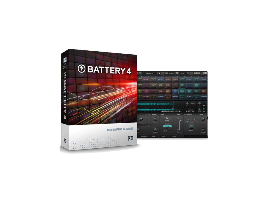 Battery 4 NI – Licence officielle Native Instruments, prêt à transférer