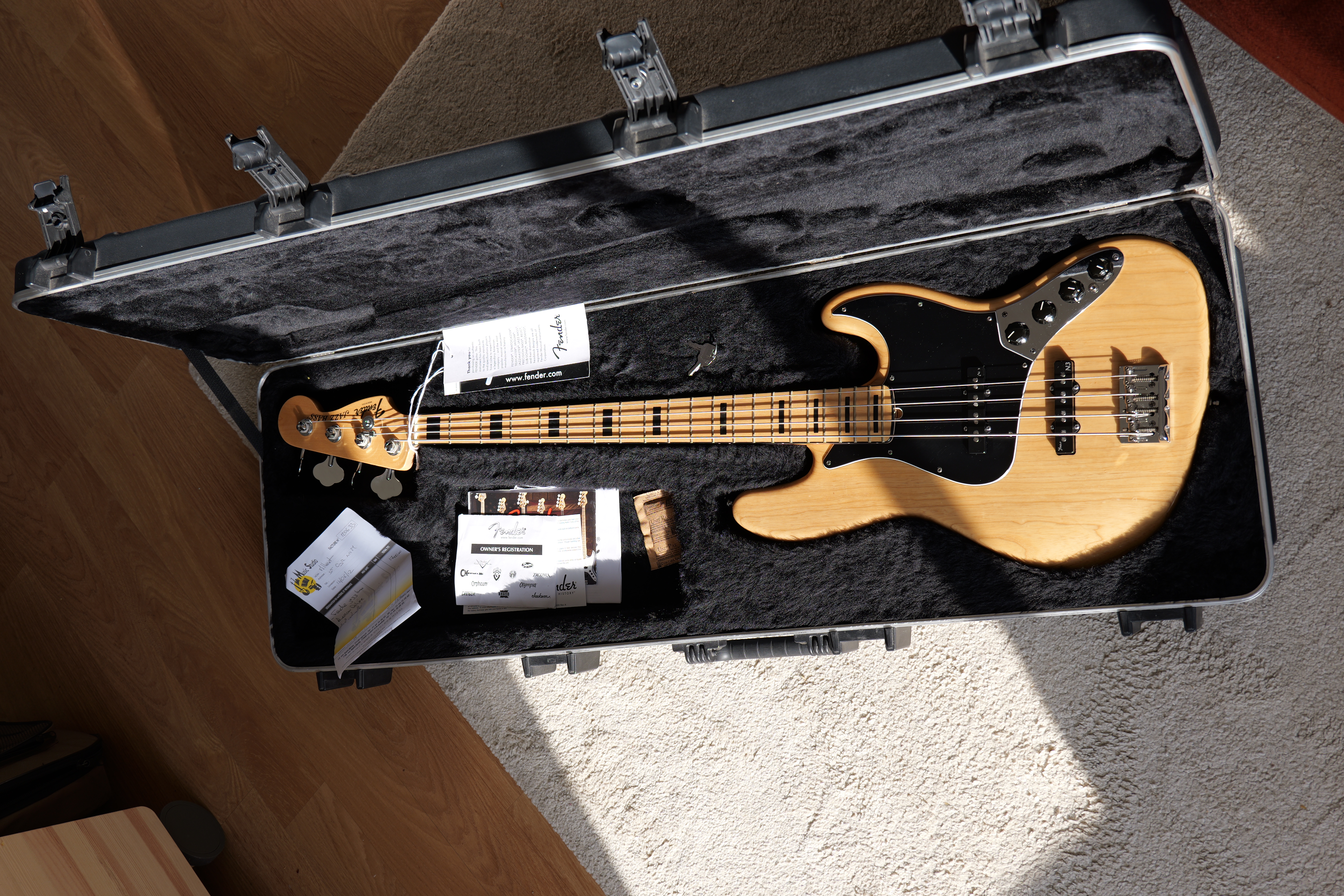 Fender American Deluxe Jazz Bass Ash - 2012