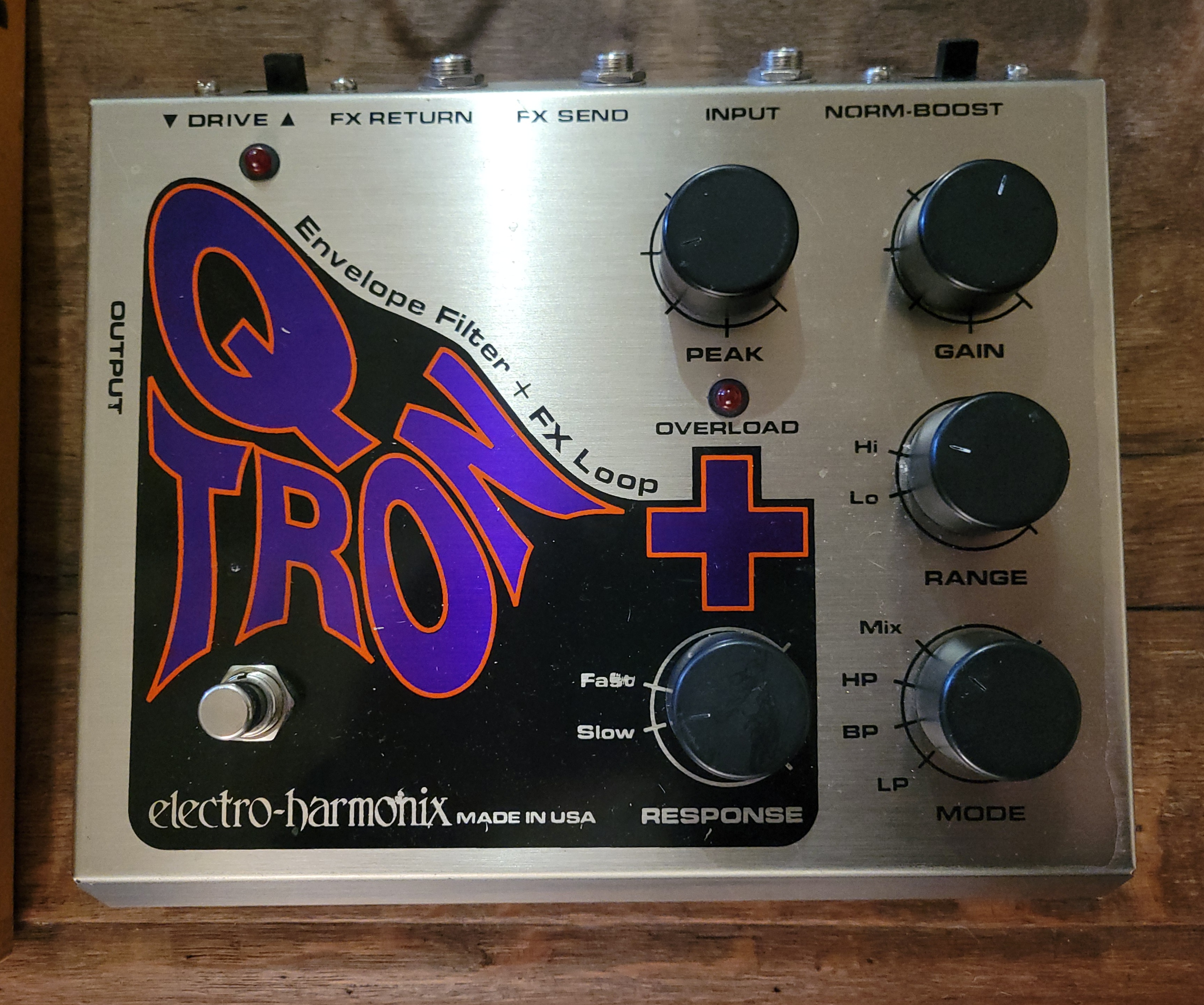 Vends Q-tron+ pédale Electro Harmonix