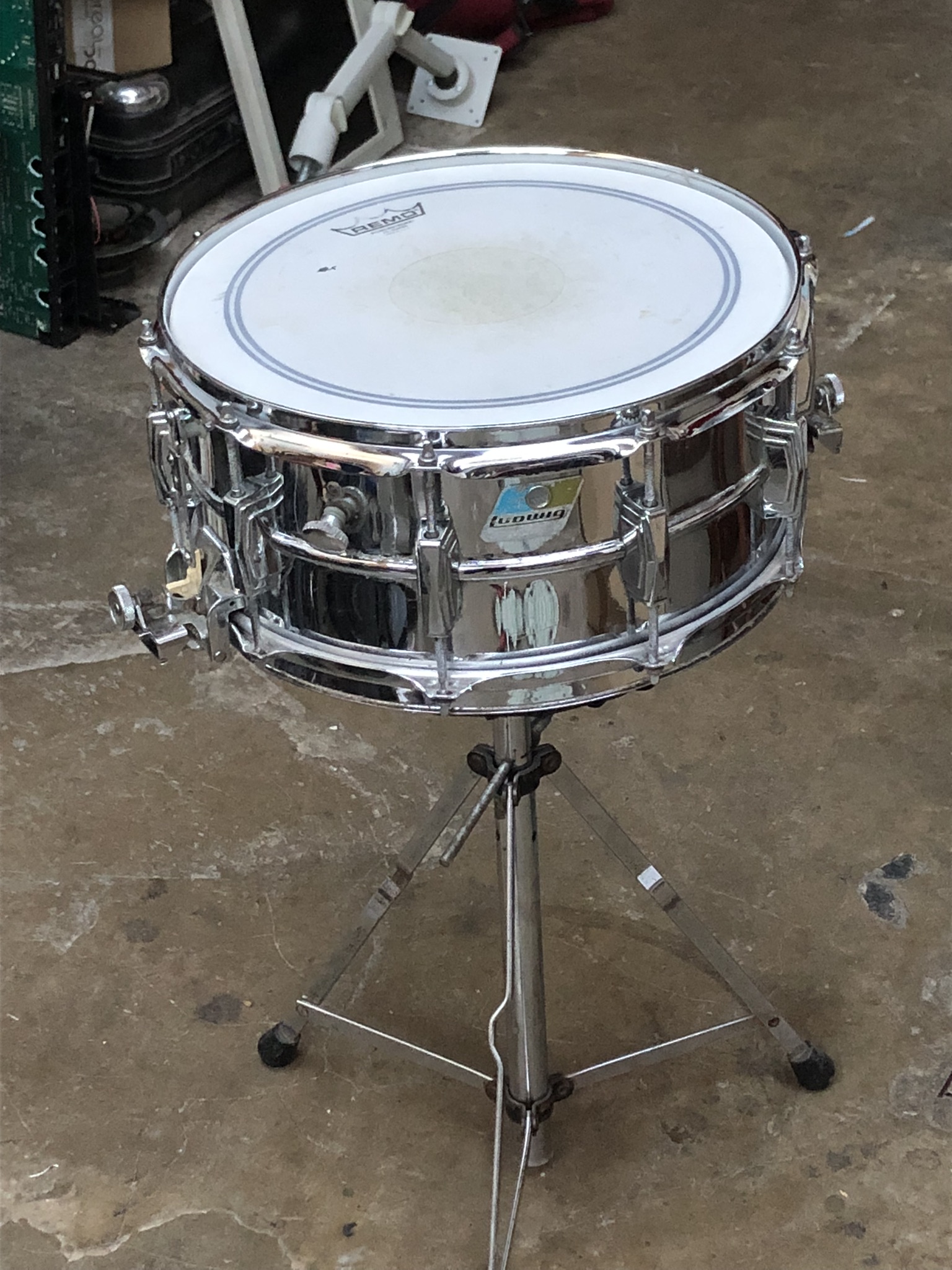 Caisse claire Ludwig LM 410 Super Sensitive, début 80s