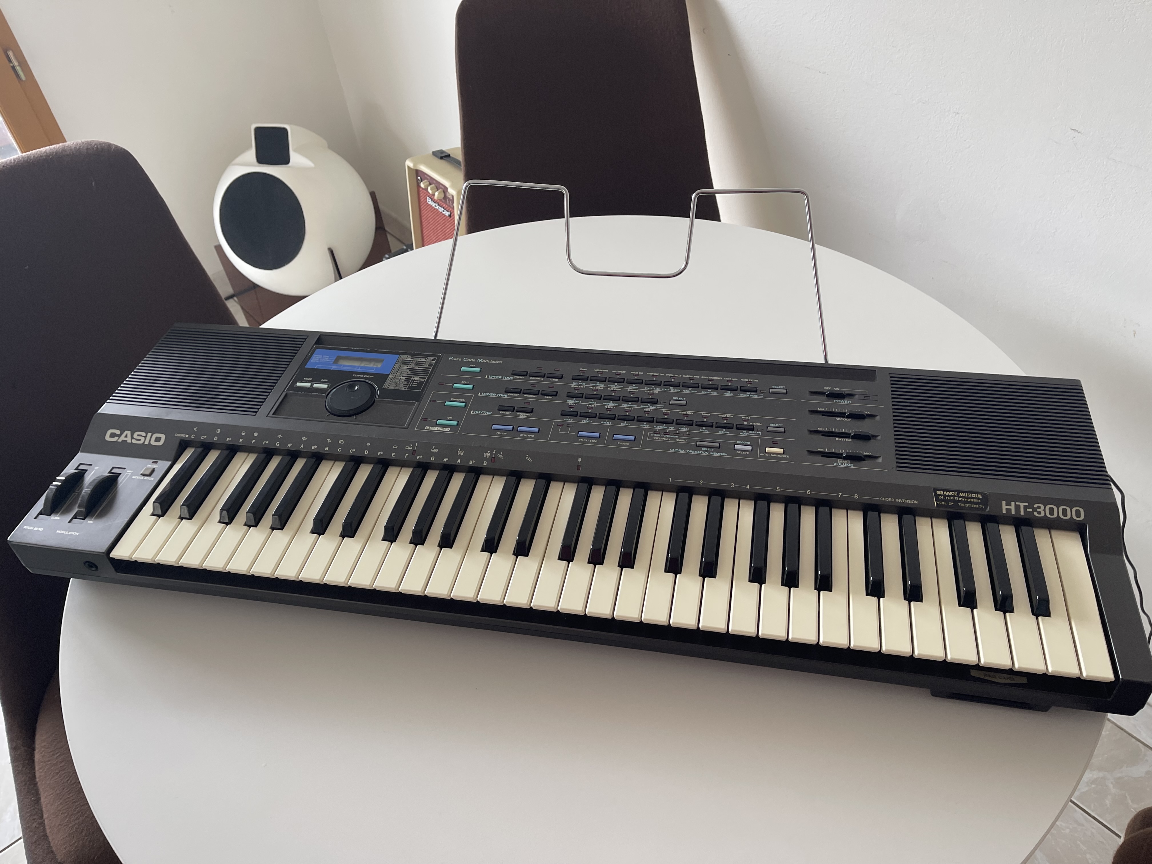 Vends CASIO HT-3000 + accessoires - parfait état