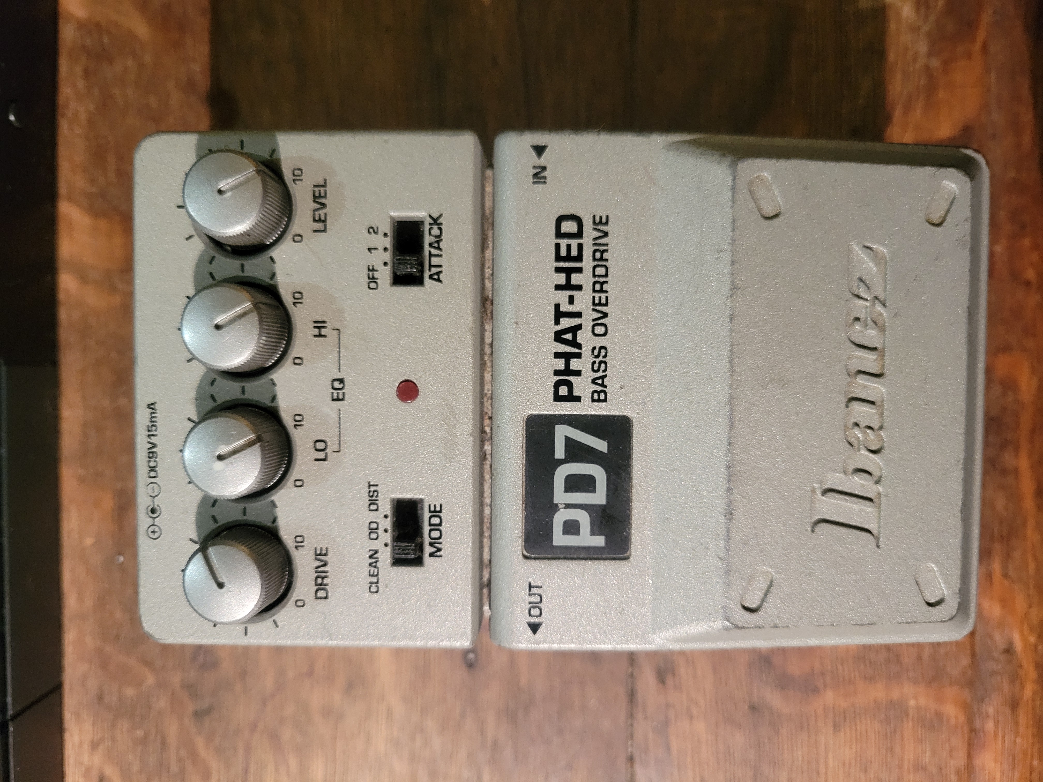 Vends Ibanez PD7 Phat-Hed Bass Overdrive 