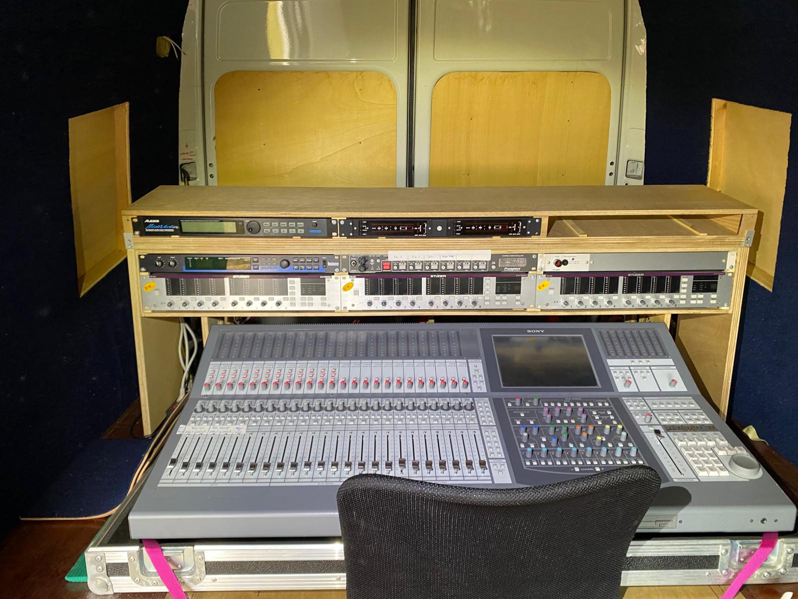 Set d'enregistrement professionnel / Studio mobile