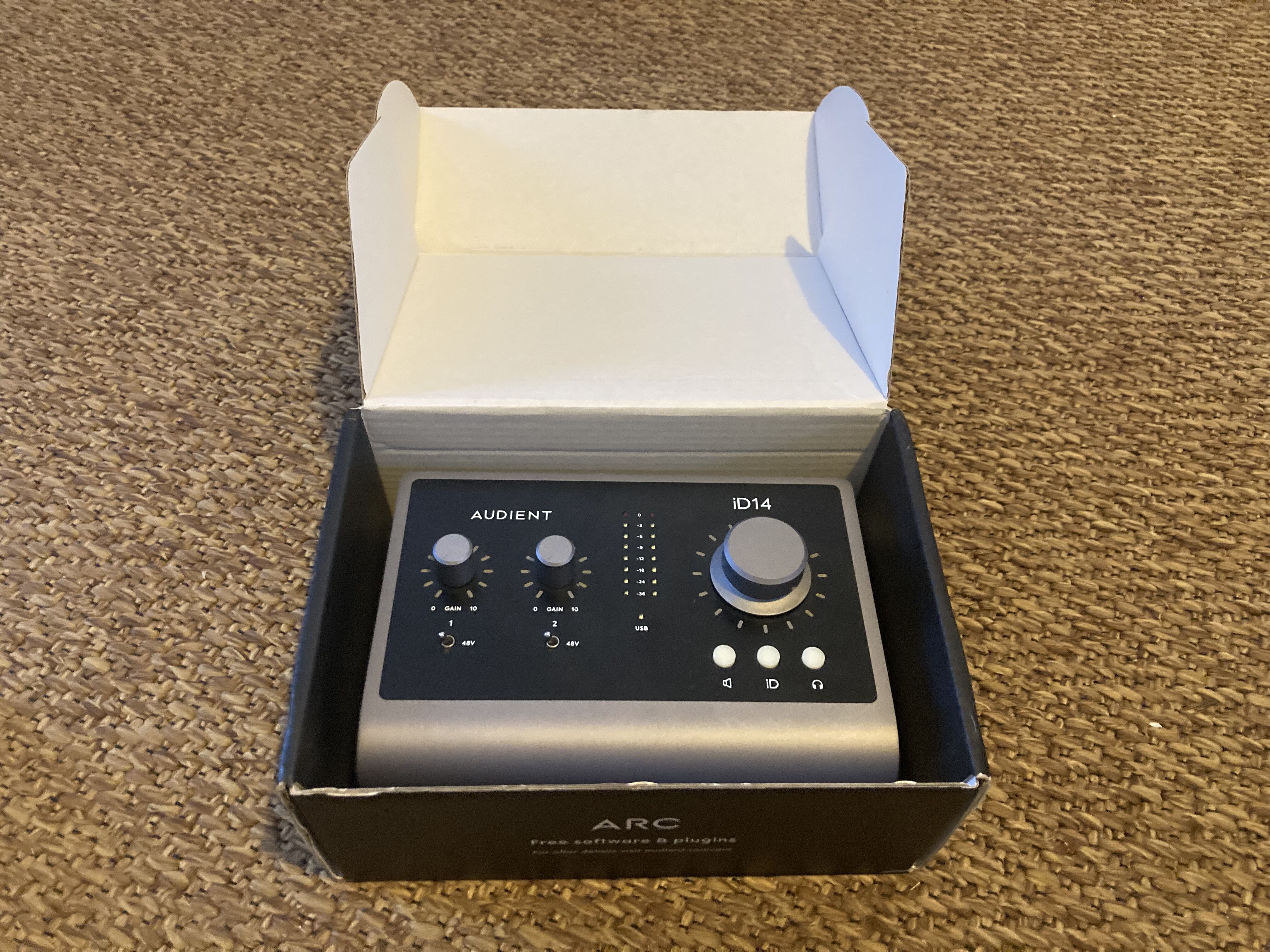 Carte son Audient ID 14 MKII