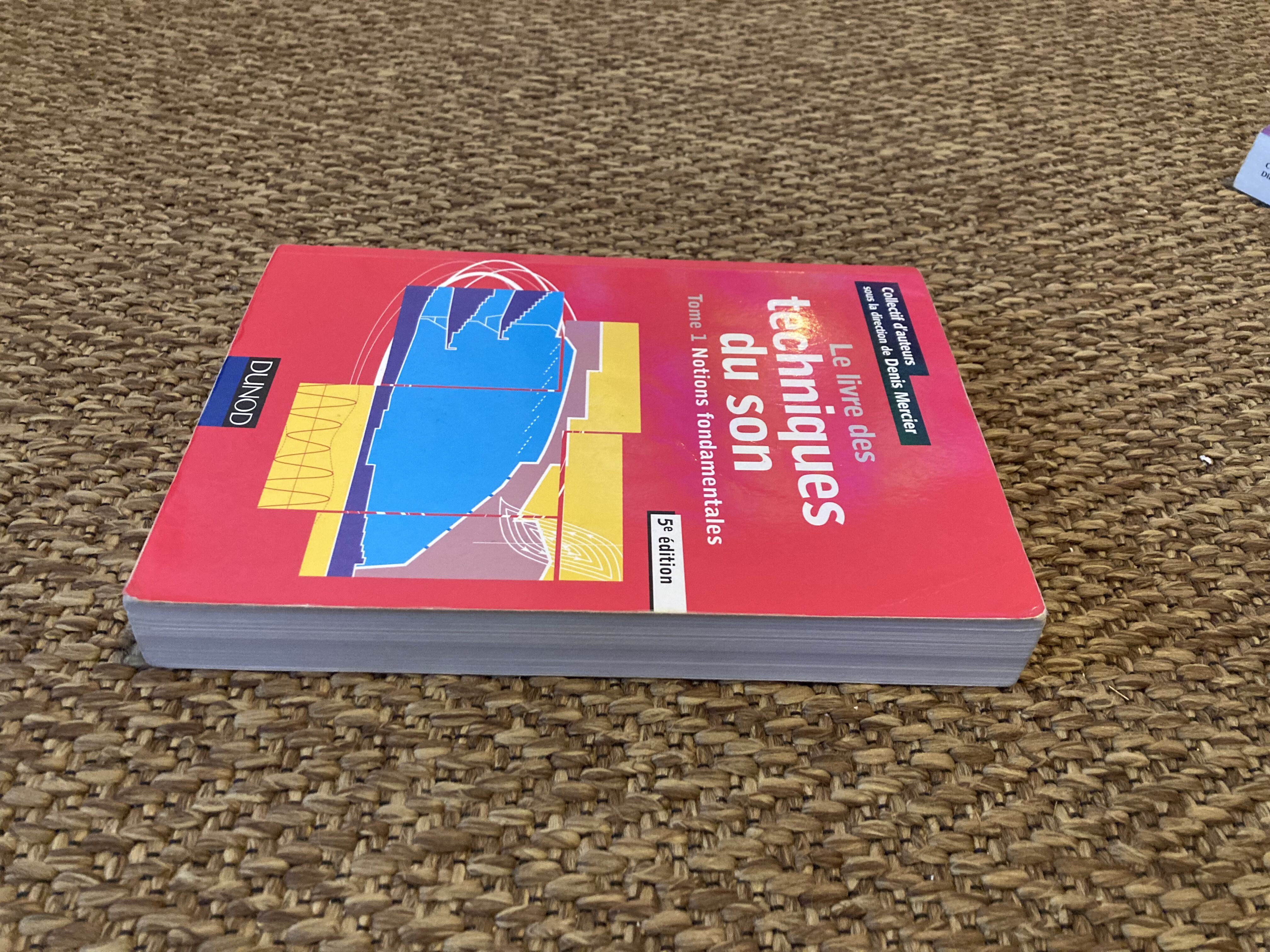 Dunod Le livre des techniques du son (Tome 1) (9702)