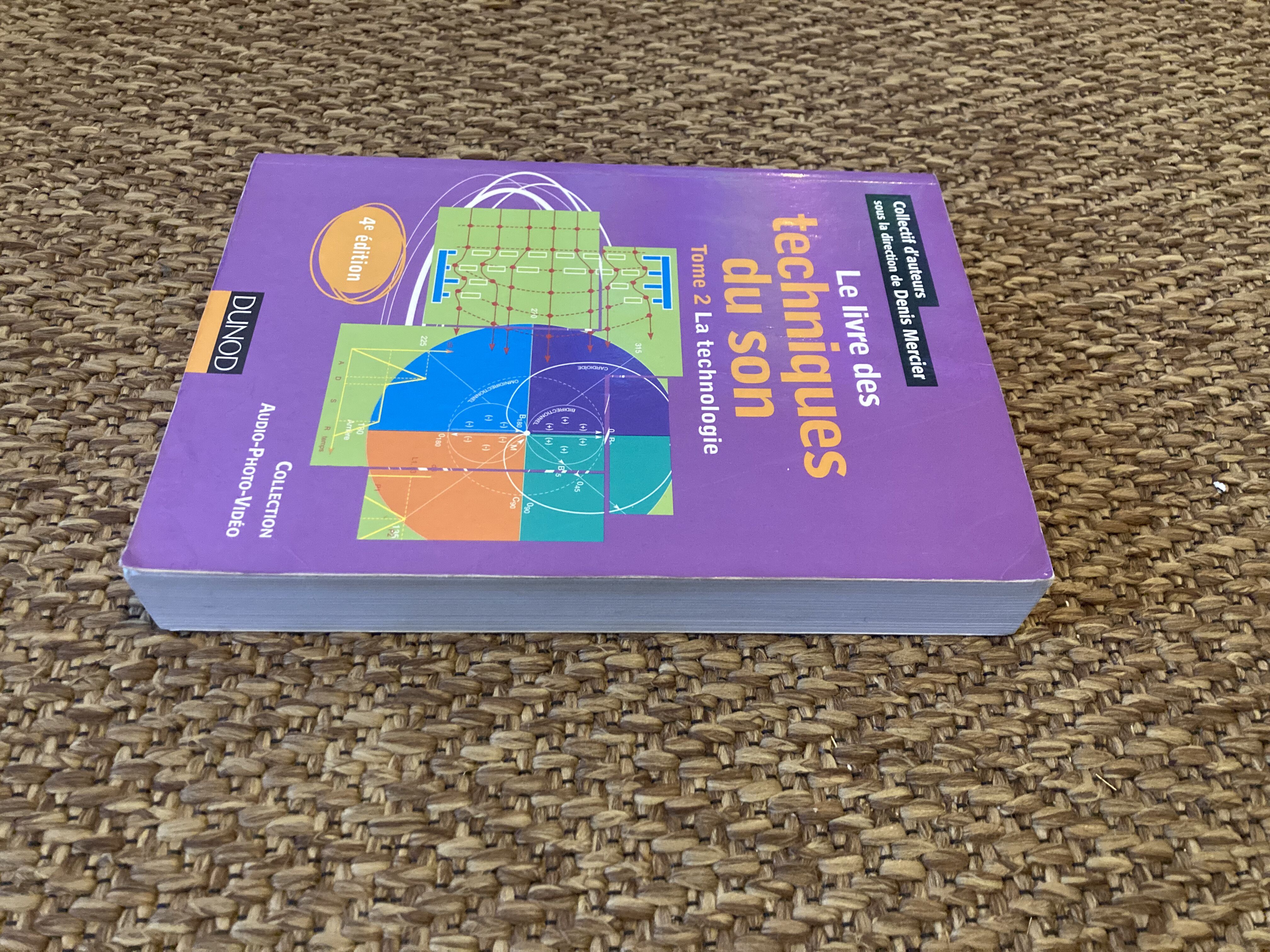 Dunod Le livre des techniques du son (Tome 2) (71589)