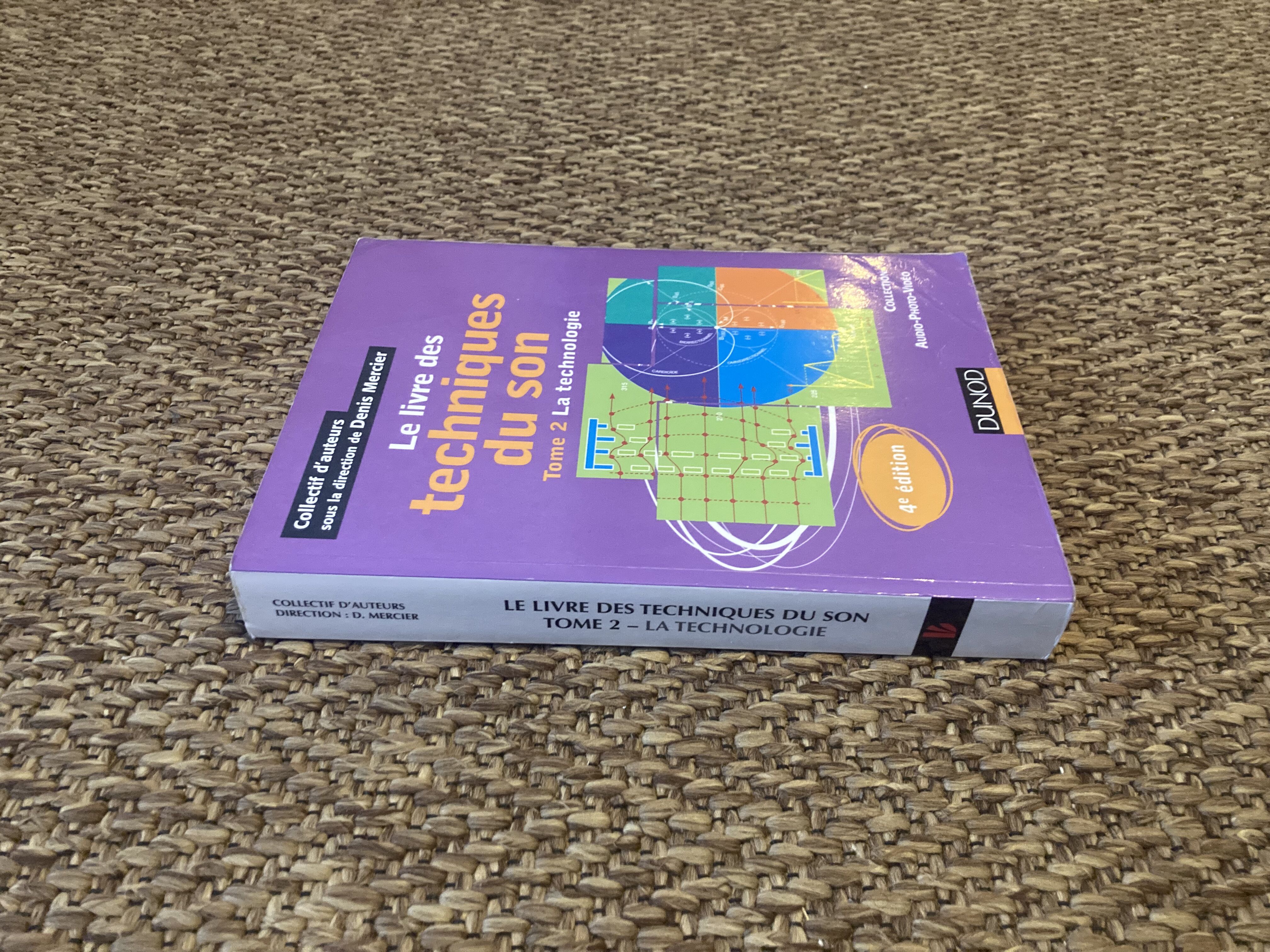 Dunod Le livre des techniques du son (Tome 2) (46262)