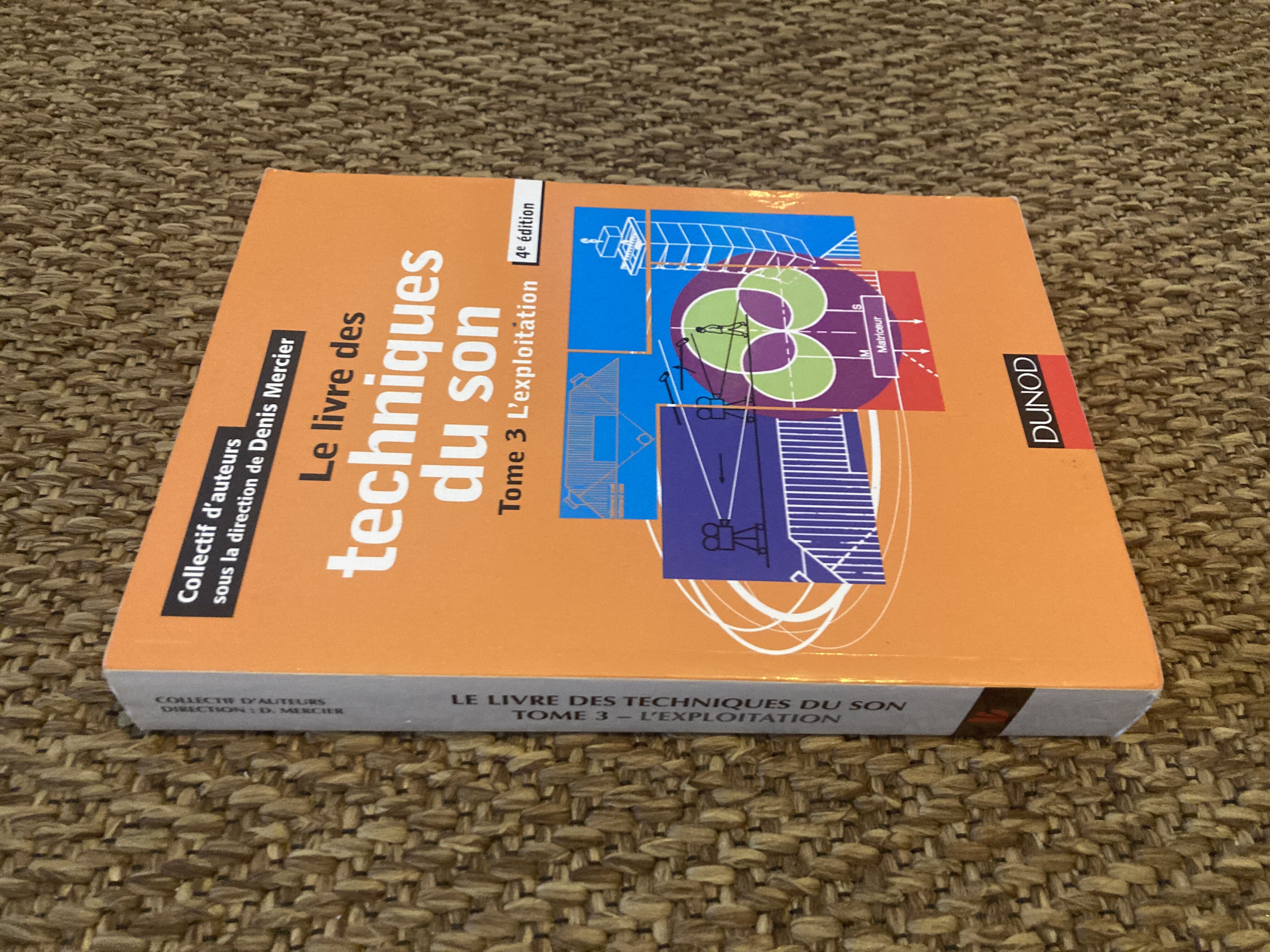 Dunod Le livre des techniques du son (Tome 3) (44636)