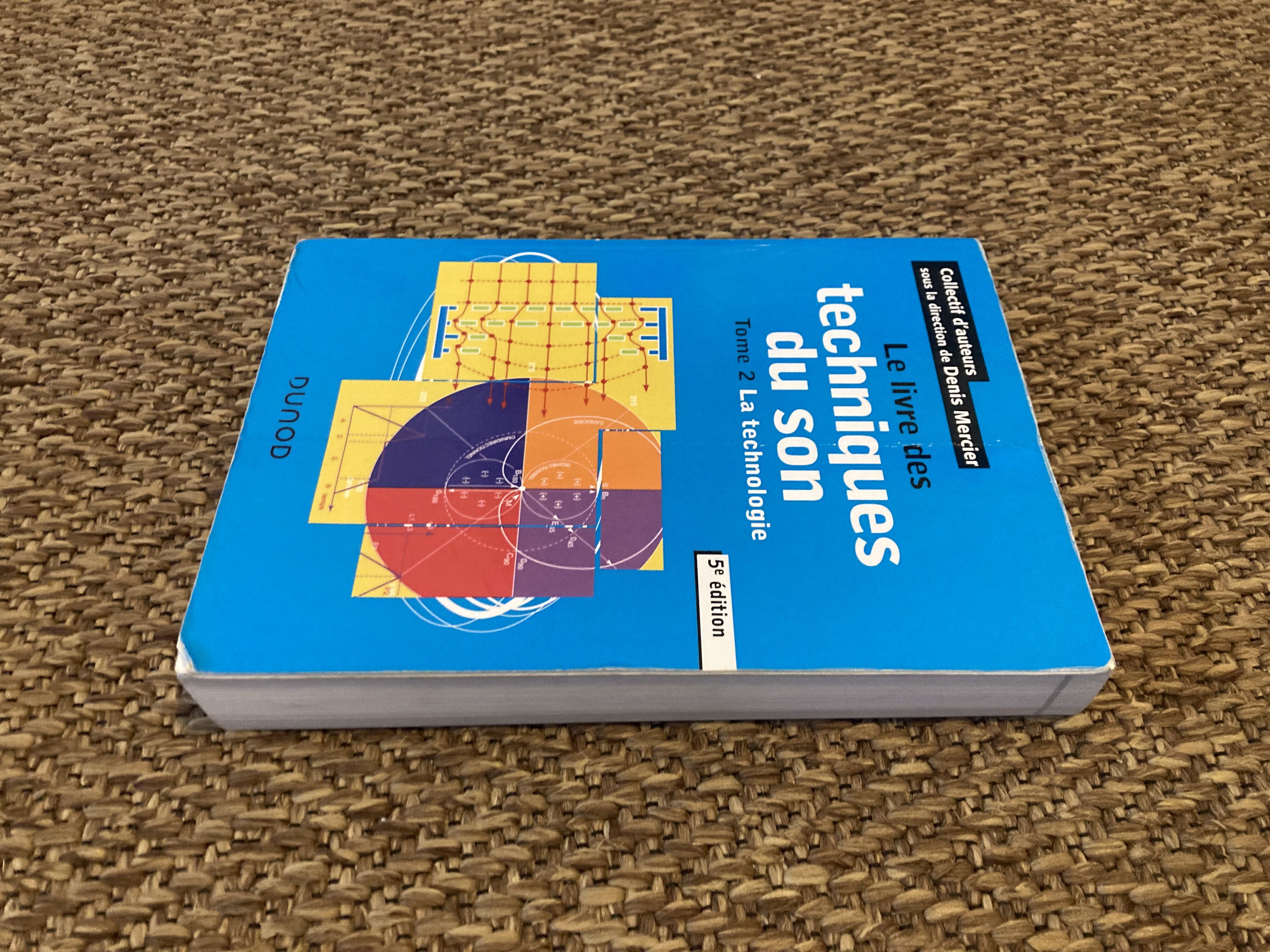 Dunod Le livre des techniques du son (Tome 2) (47081)