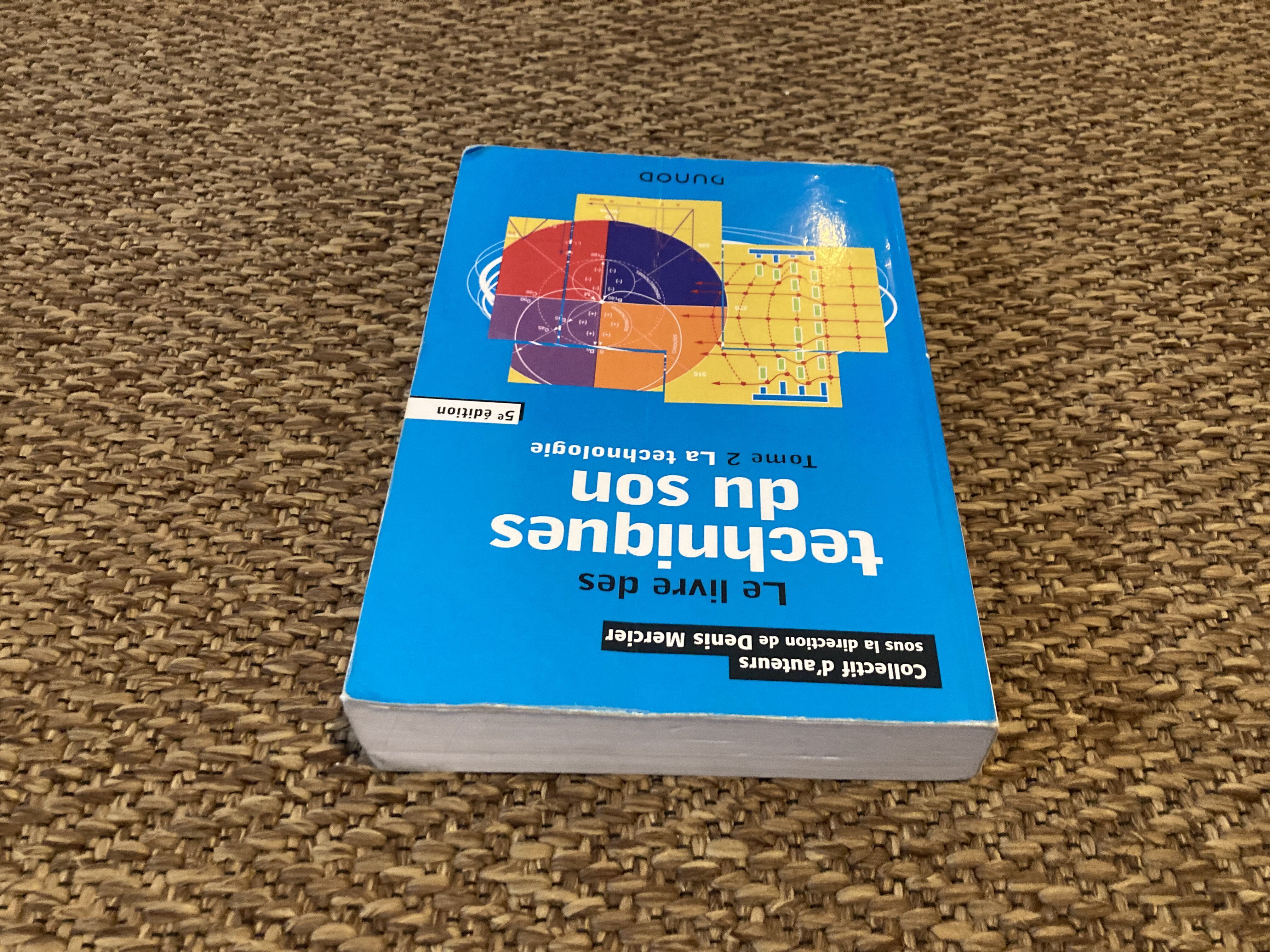 Dunod Le livre des techniques du son (Tome 2) (55490)