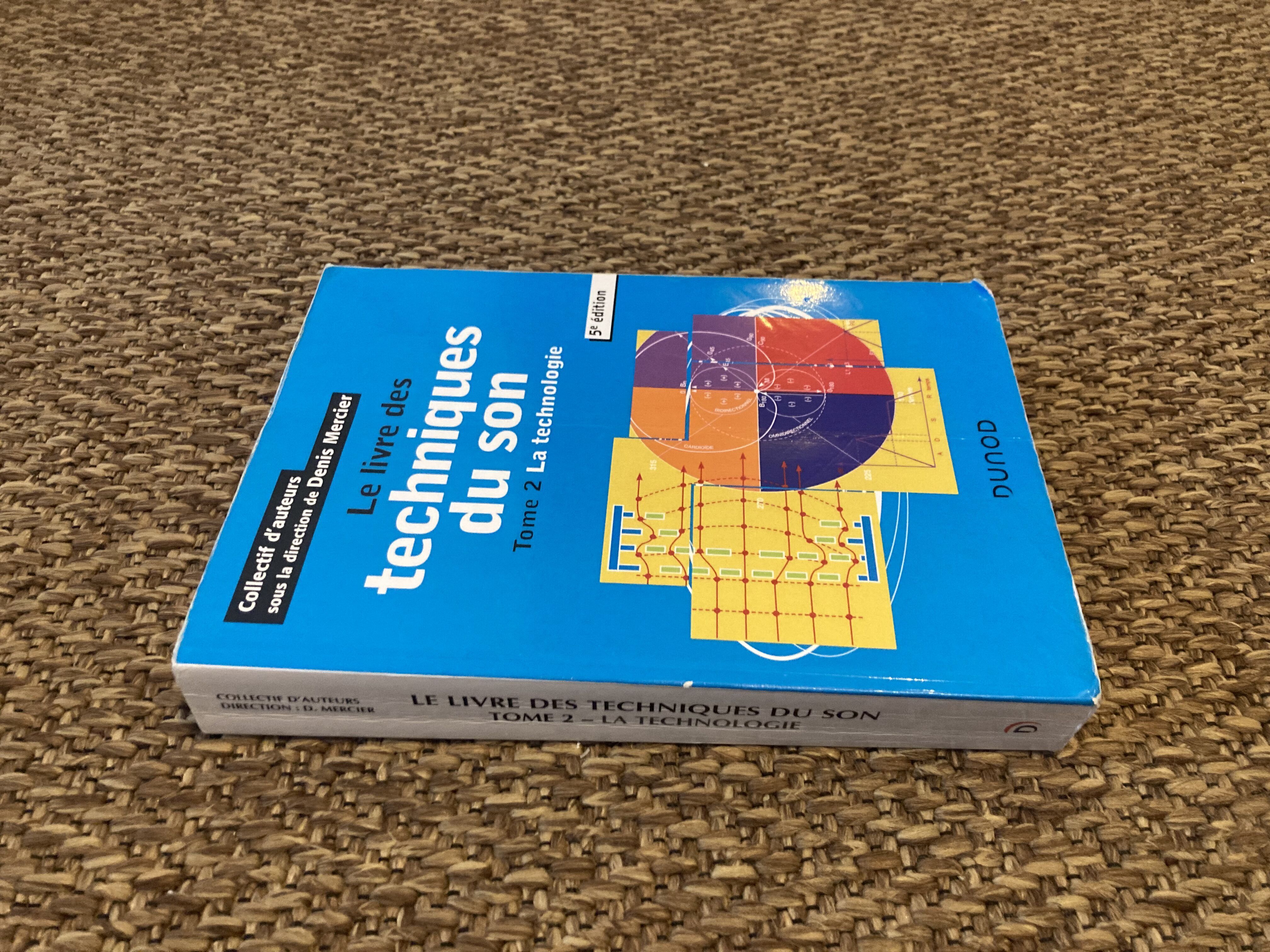 Dunod Le livre des techniques du son (Tome 2) (2339)