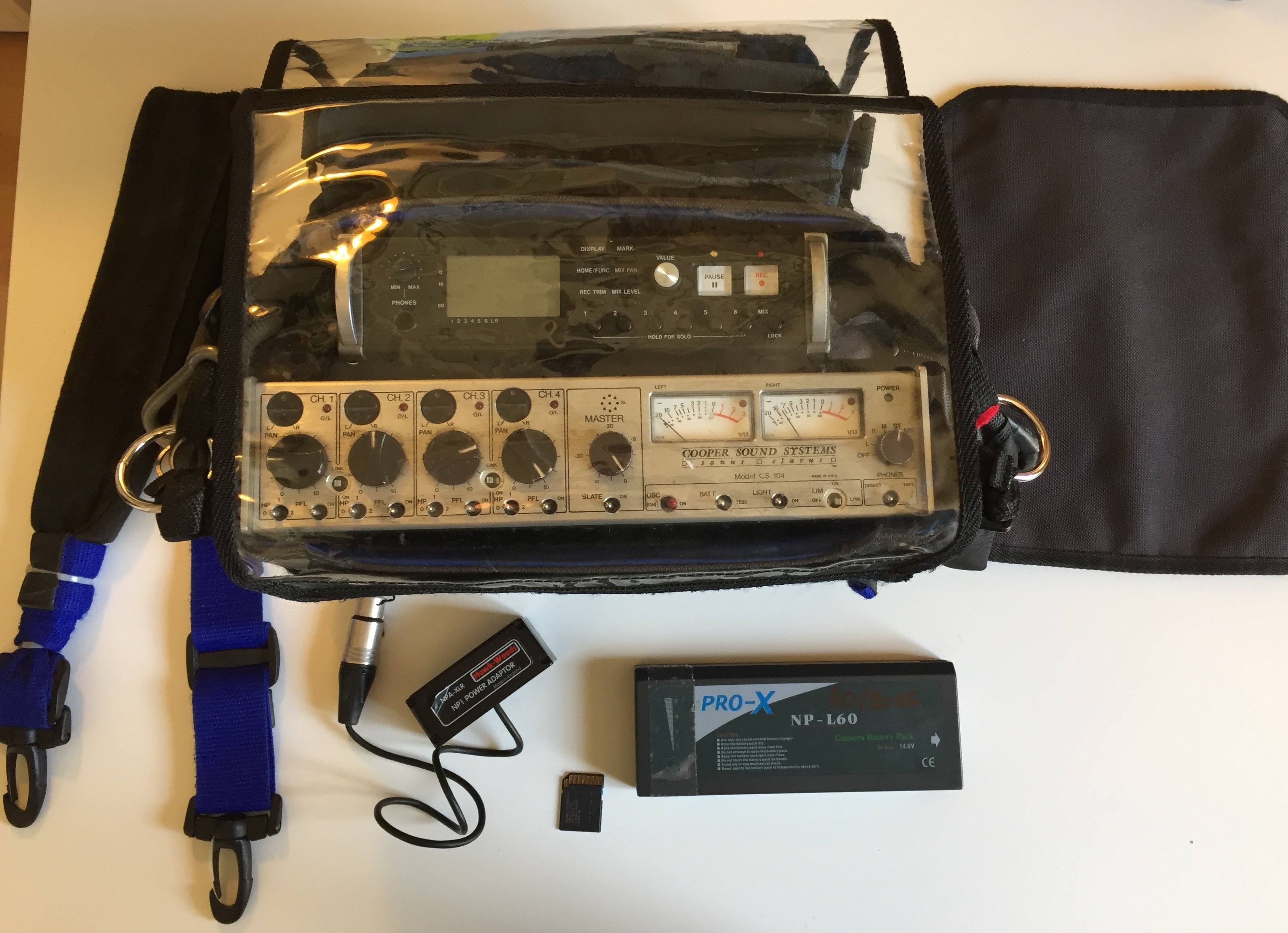 Mixette 4 pistes Cooper CS104 + Enregistreur 6 pistes Tascam DR680