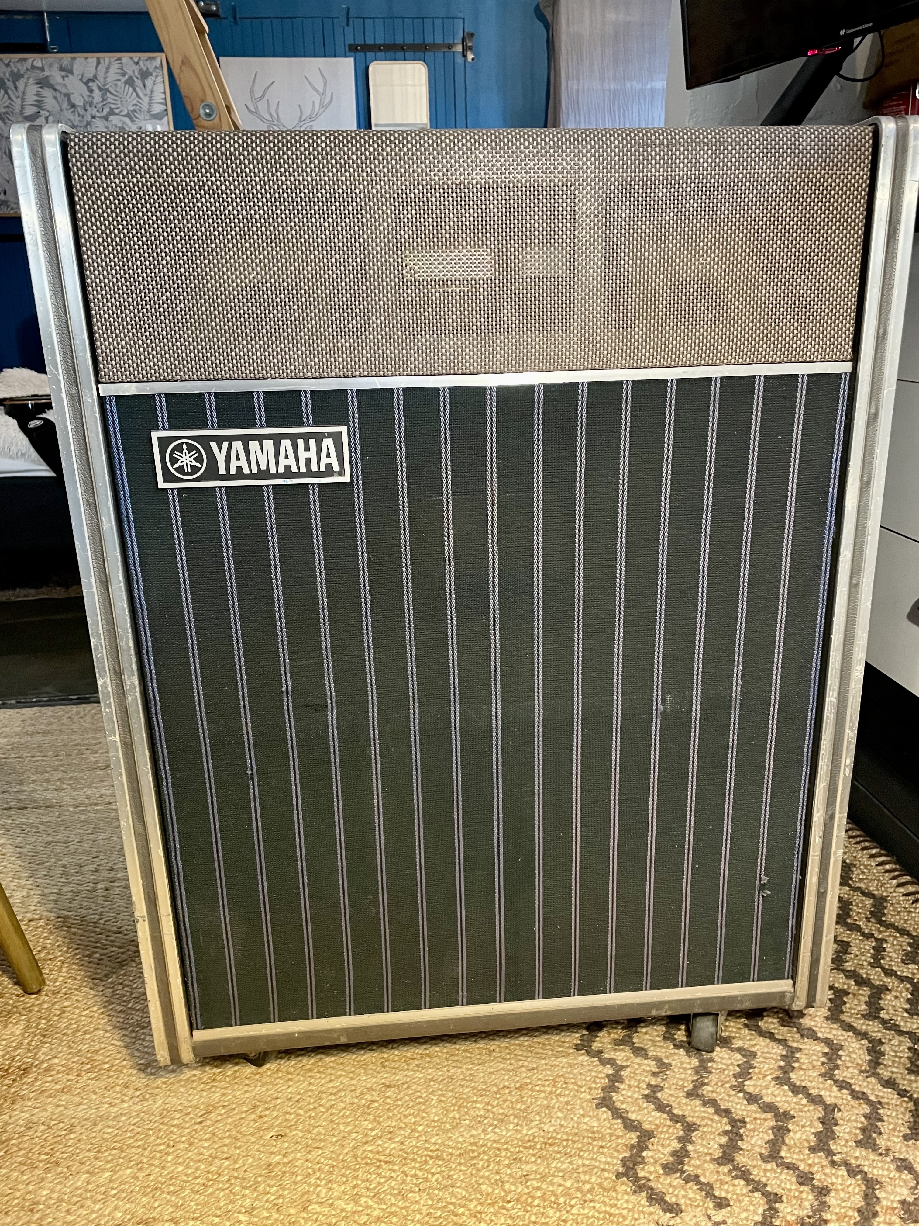 ENVOI OK - Ampli Yamaha RA-100 Leslie-Reverb / Mid 70's / Ampli Pink Floyd / Ampli Rotatif Vintage / Révisé 100% ok