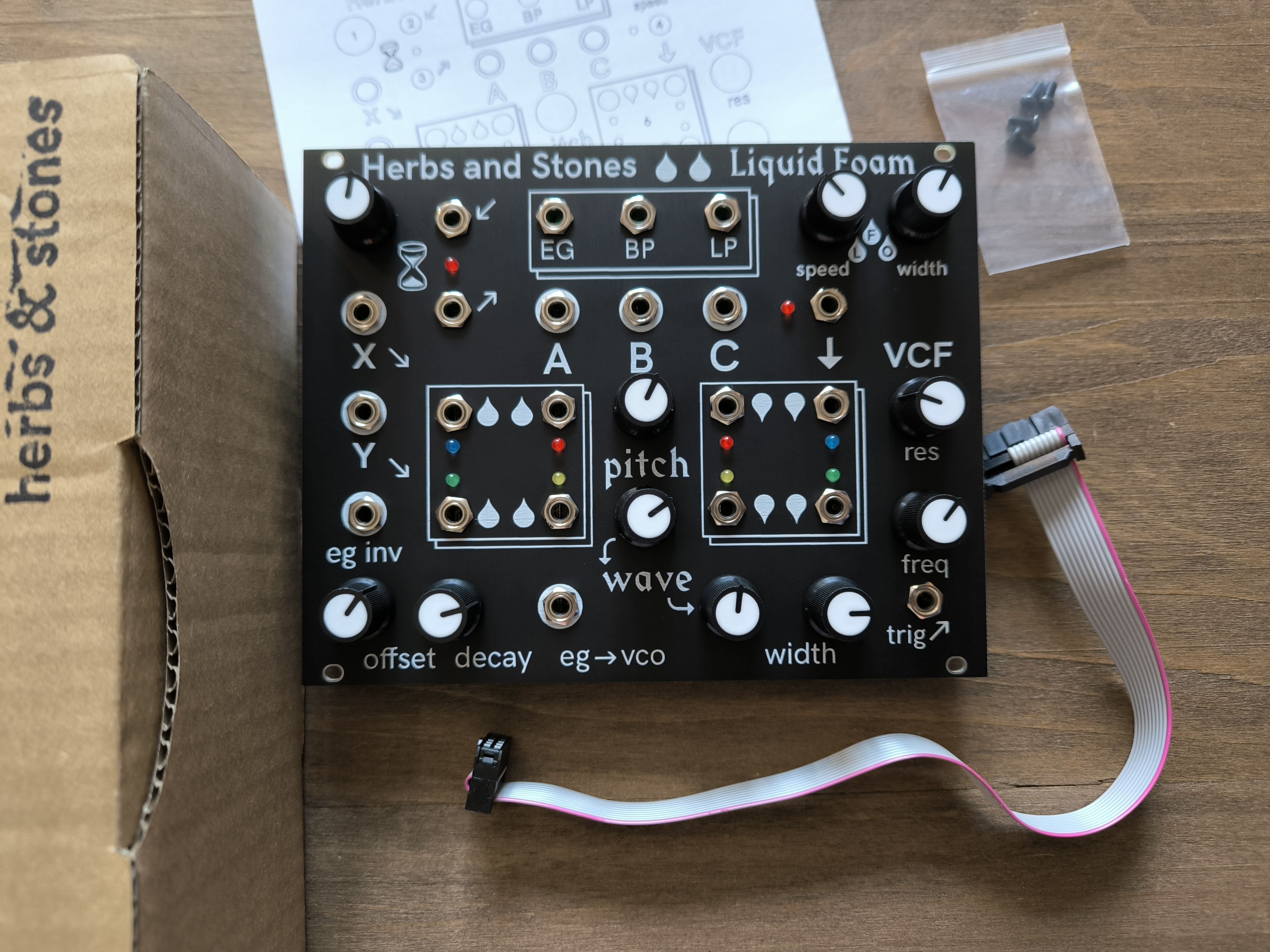 Herbs and Stones Euro foam