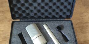 Kit microphones MXL 990&991 malette et stands fournis
