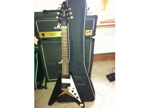 Epiphone Korina Flying V 7-String - Ebony