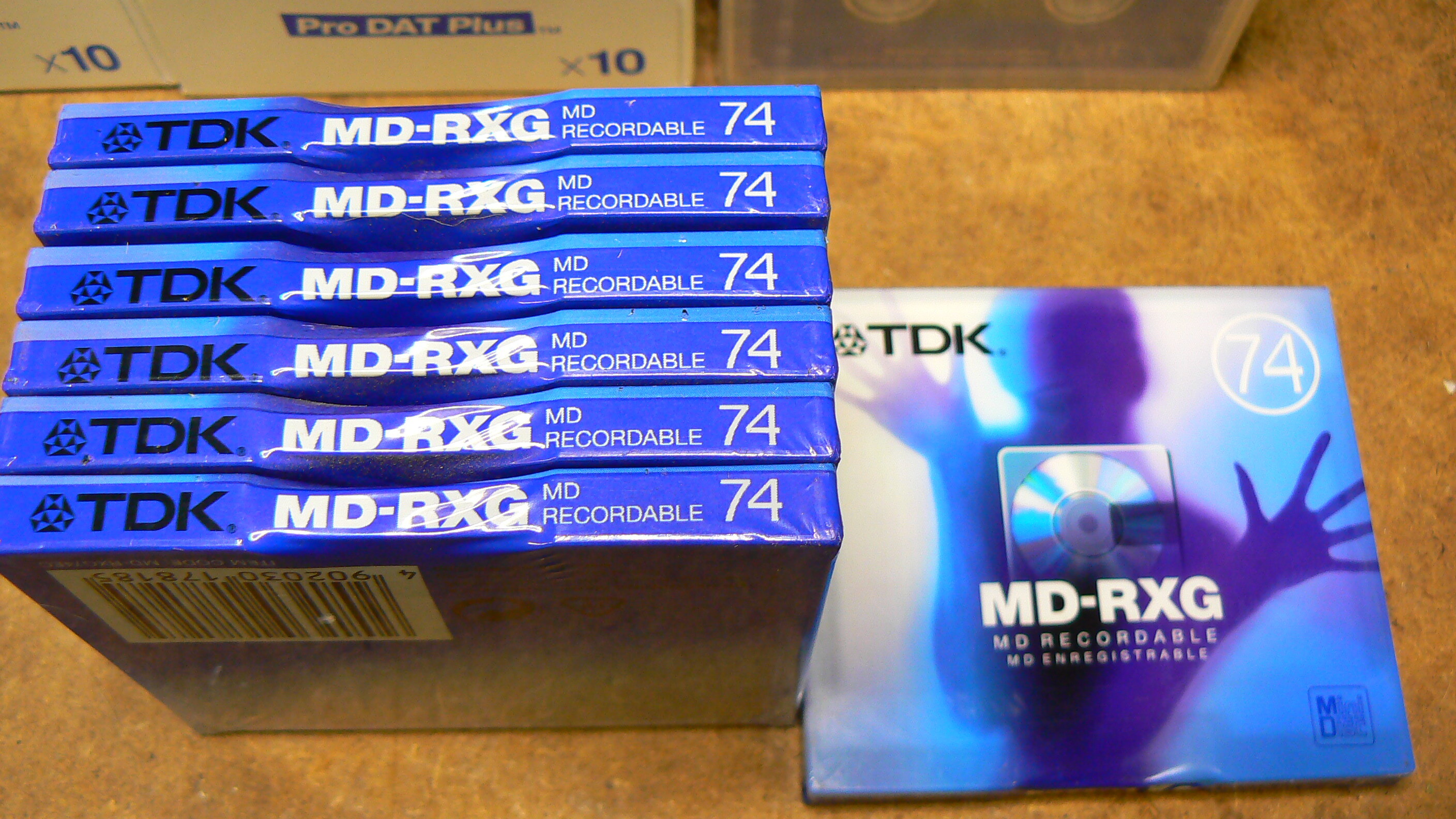 Mini disk TDK MD-RXG 74