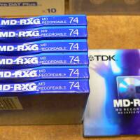 Mini disk 7 x TDK MD-RXG 74