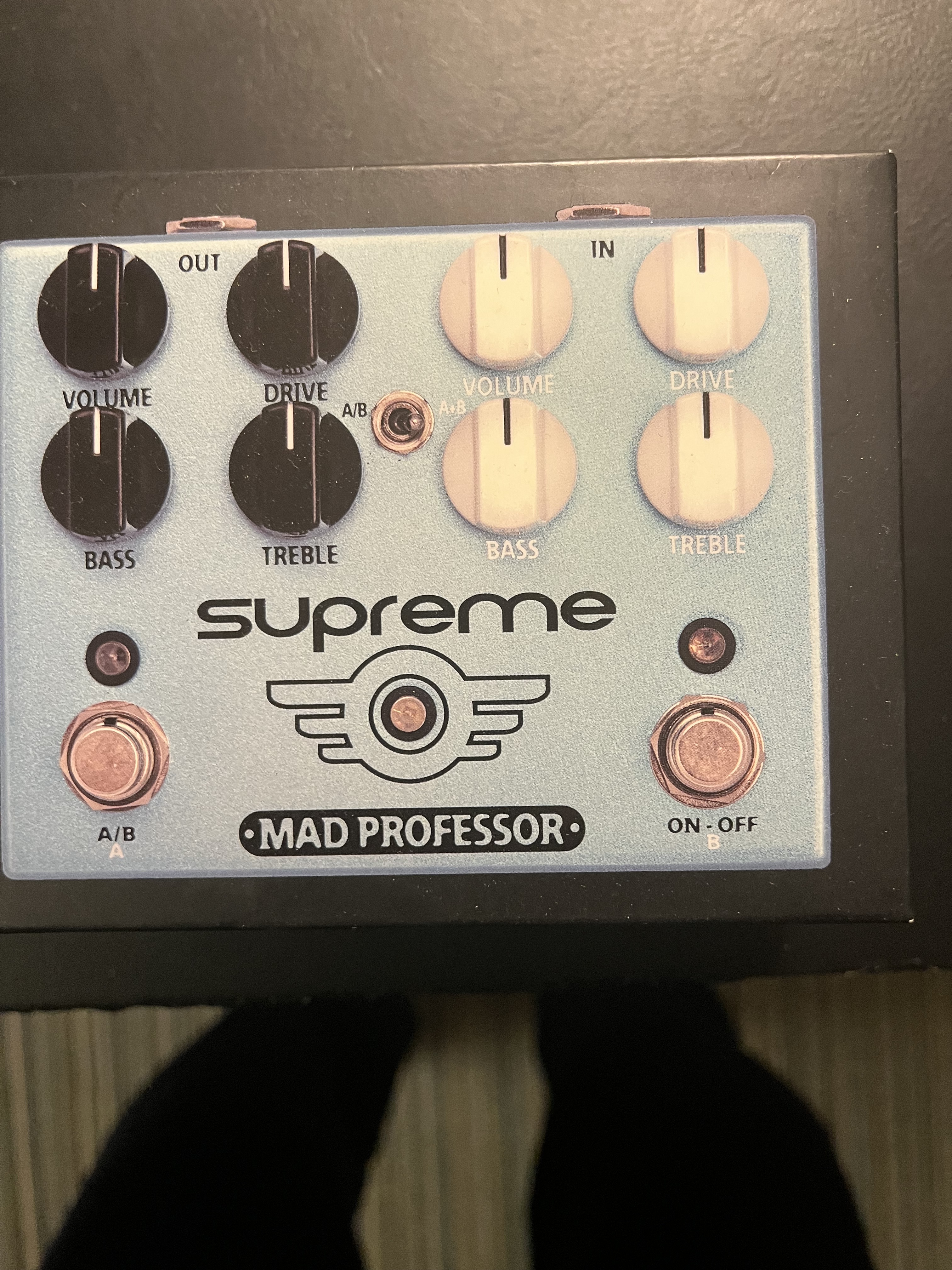 vends double overdrive Supreme de chez Mad Professor