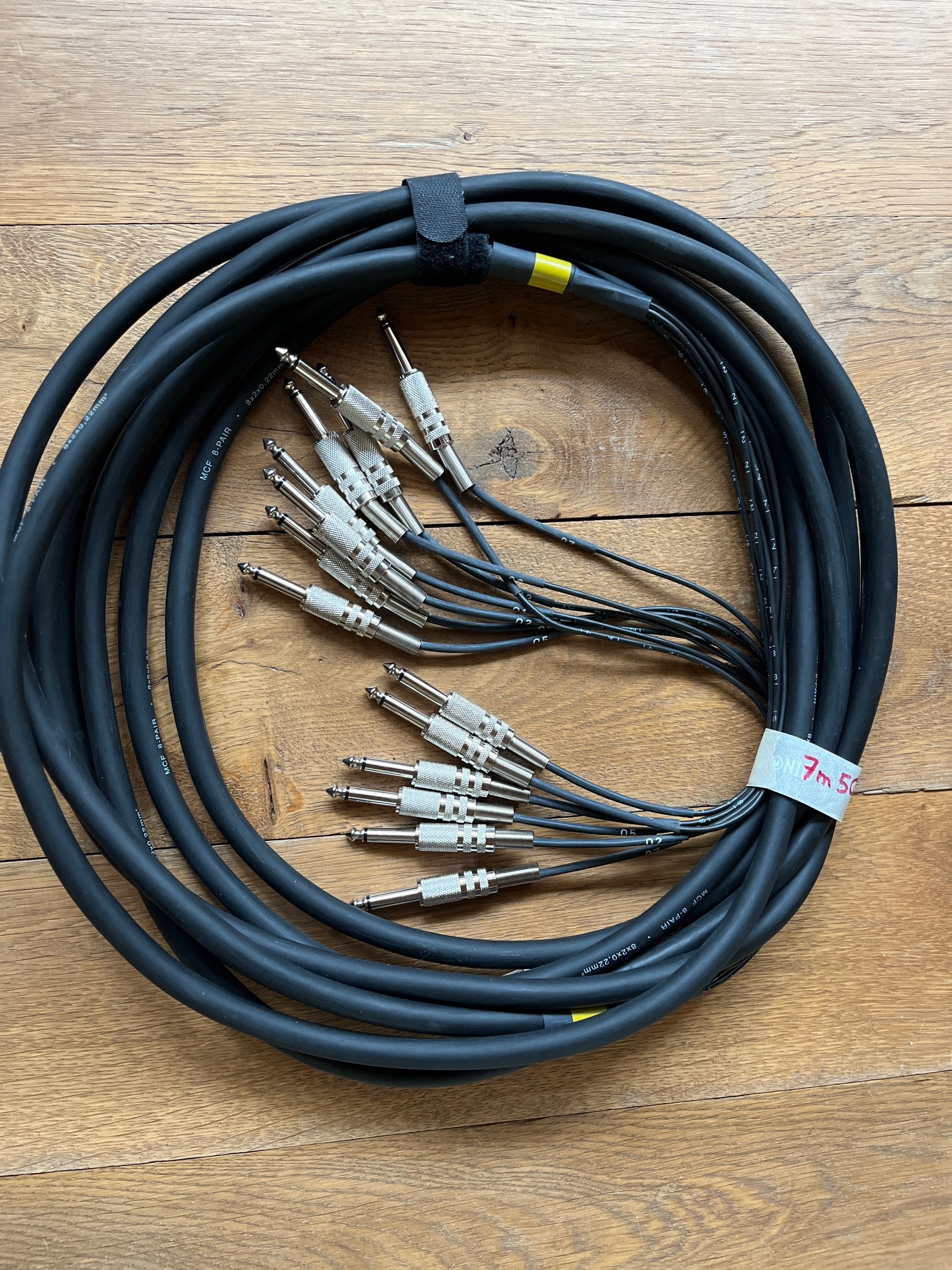 Câbles Jacks, Xlr, Mutipaires ... 3m, 6m, 9m