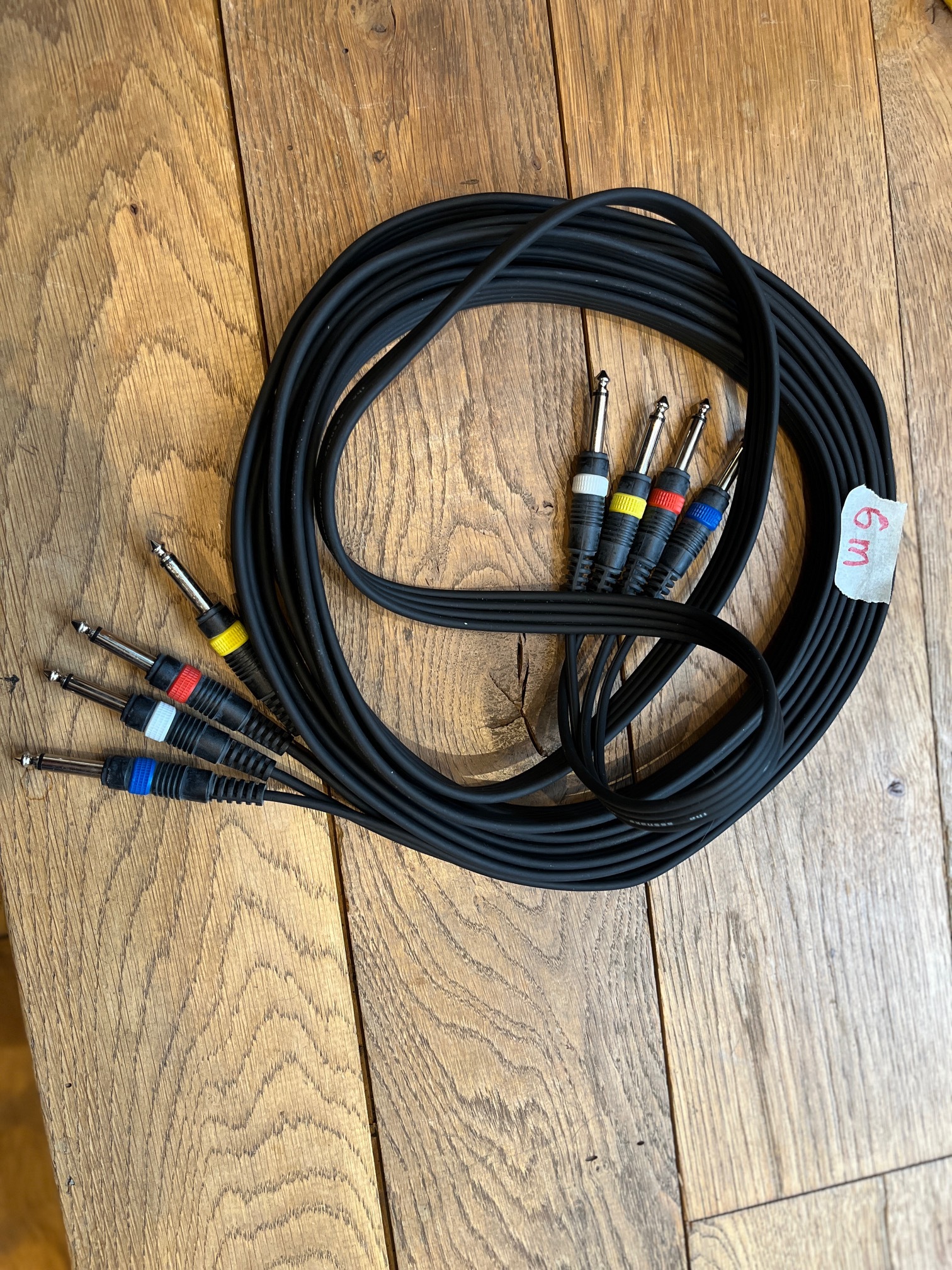 Jack 4X mono 6m