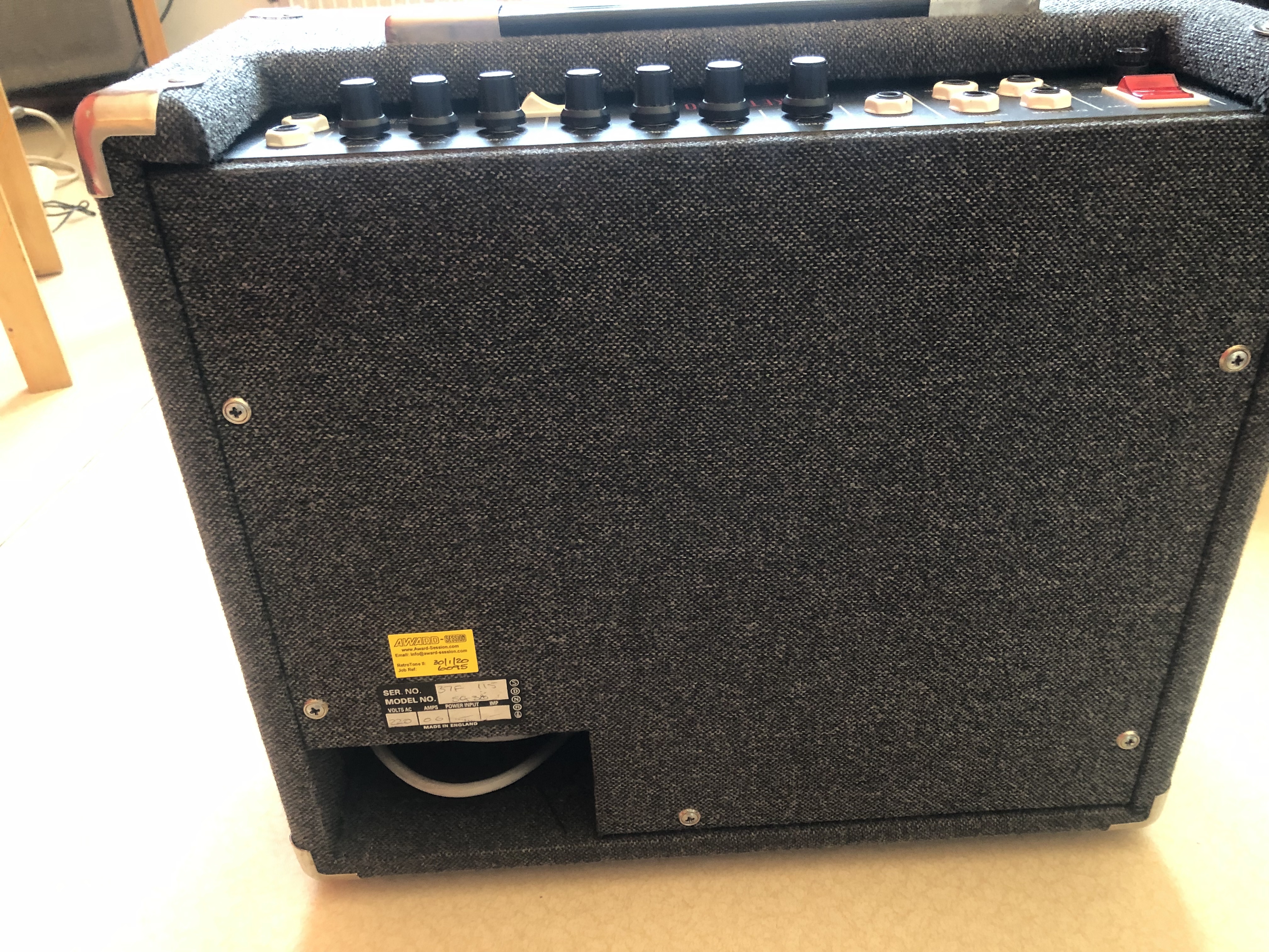 Session rockette 30 avec footswitsch et cover