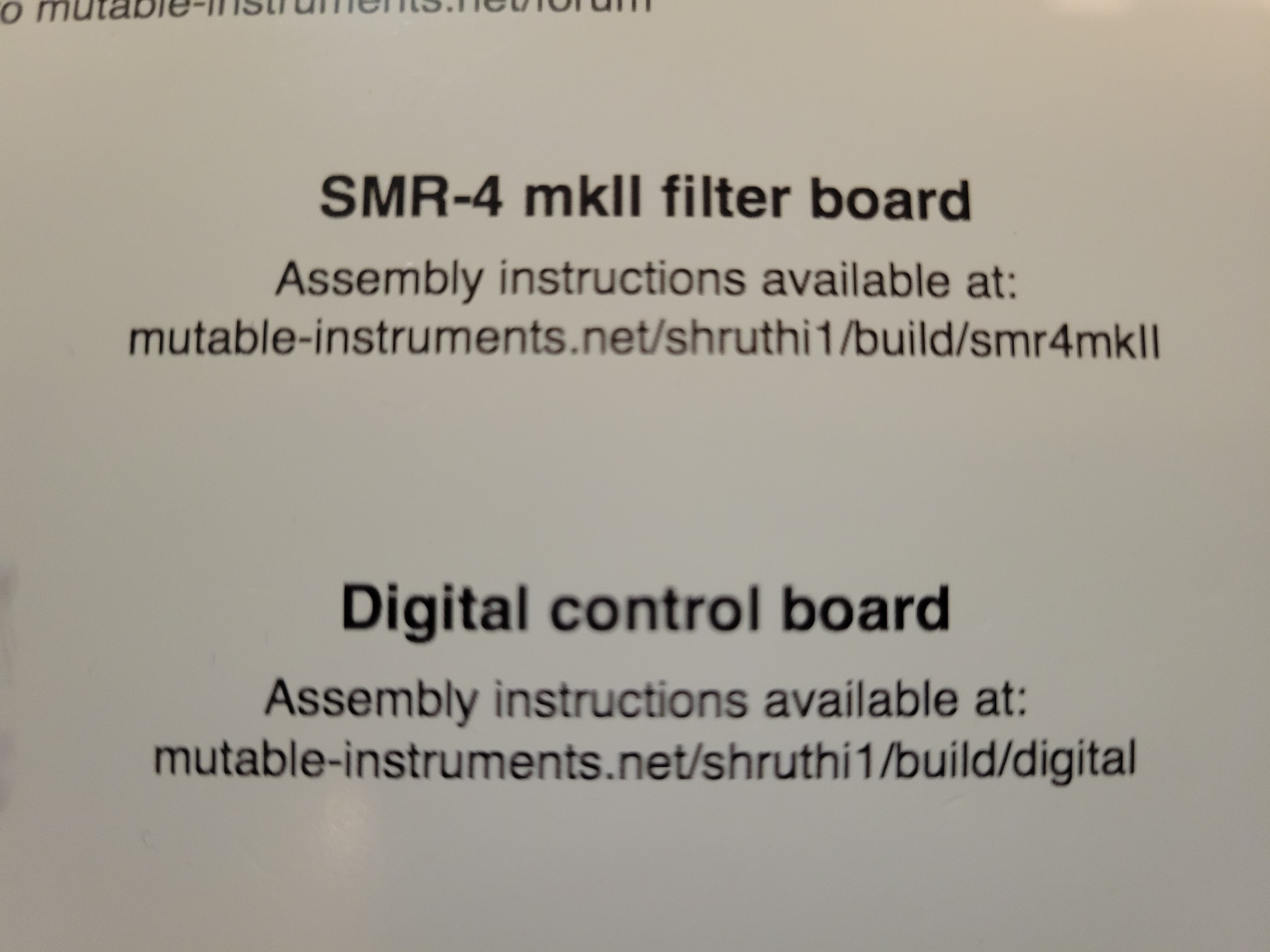 Mutable Instruments Shruthi-1 SMR4 mkII (83246)