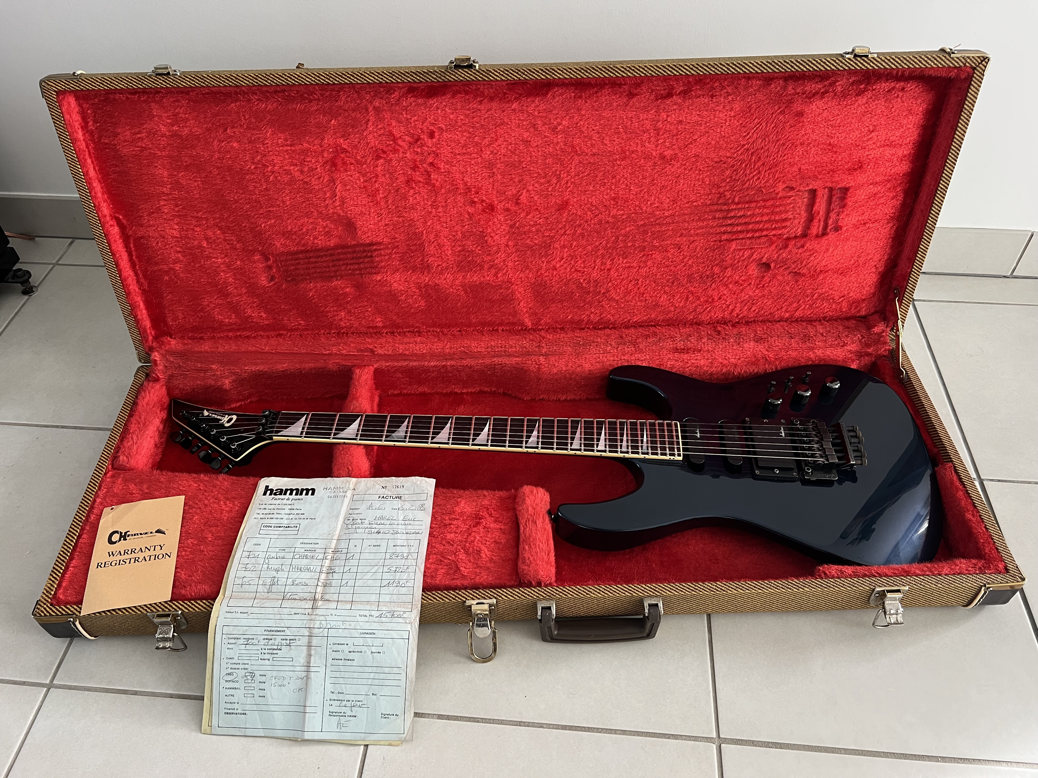 Charvel Model 6 Très rare!