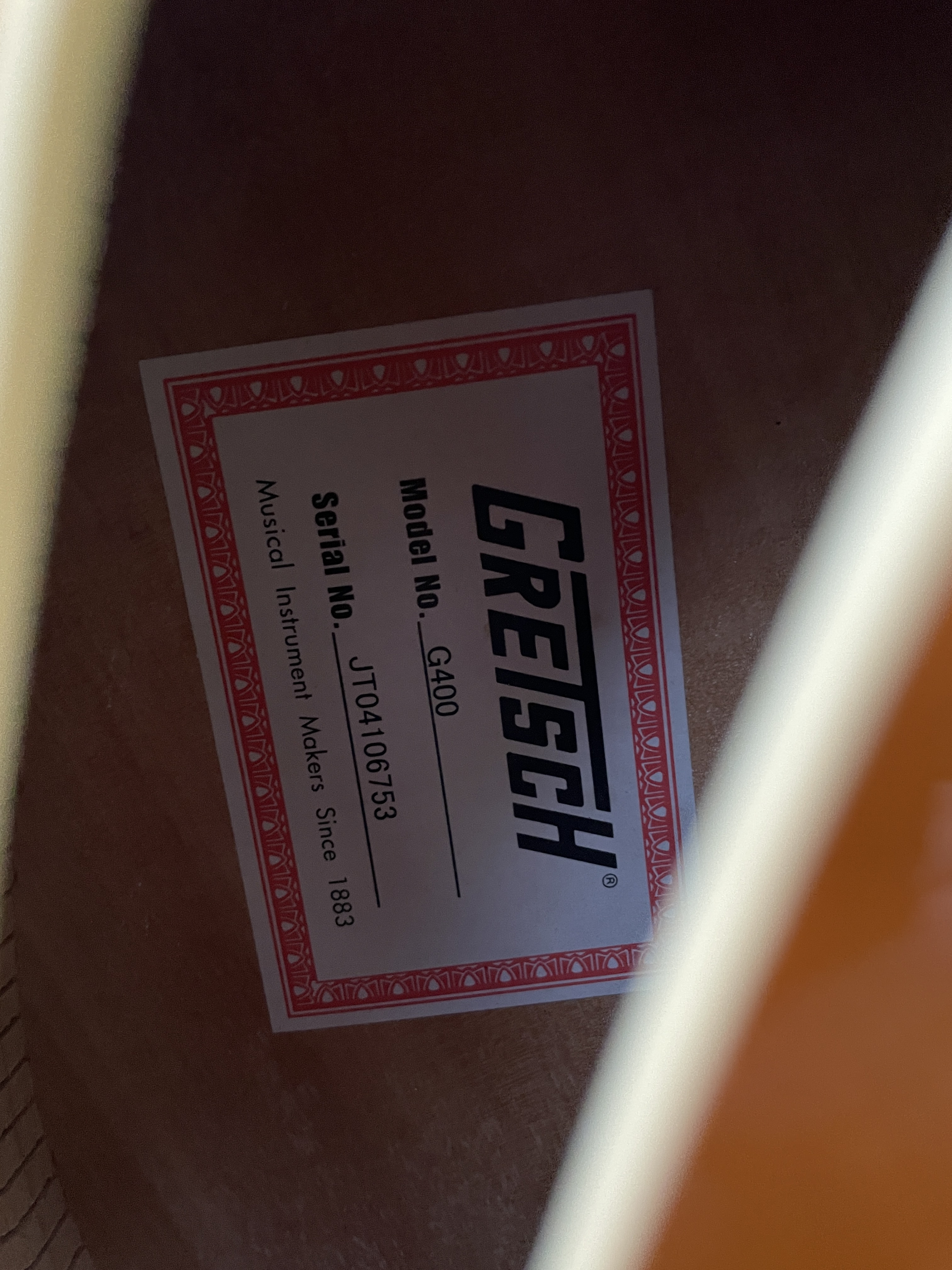 Gretsch G400 Synchromatic (34548)