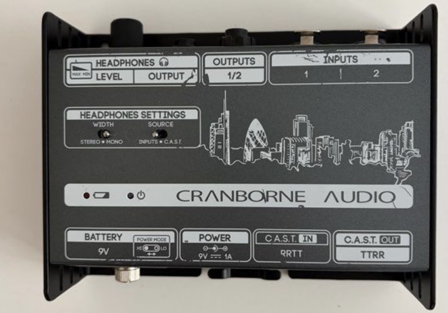 Amplificateur casque pour systèmes C.A.S.T. Cranborne Audio N22H