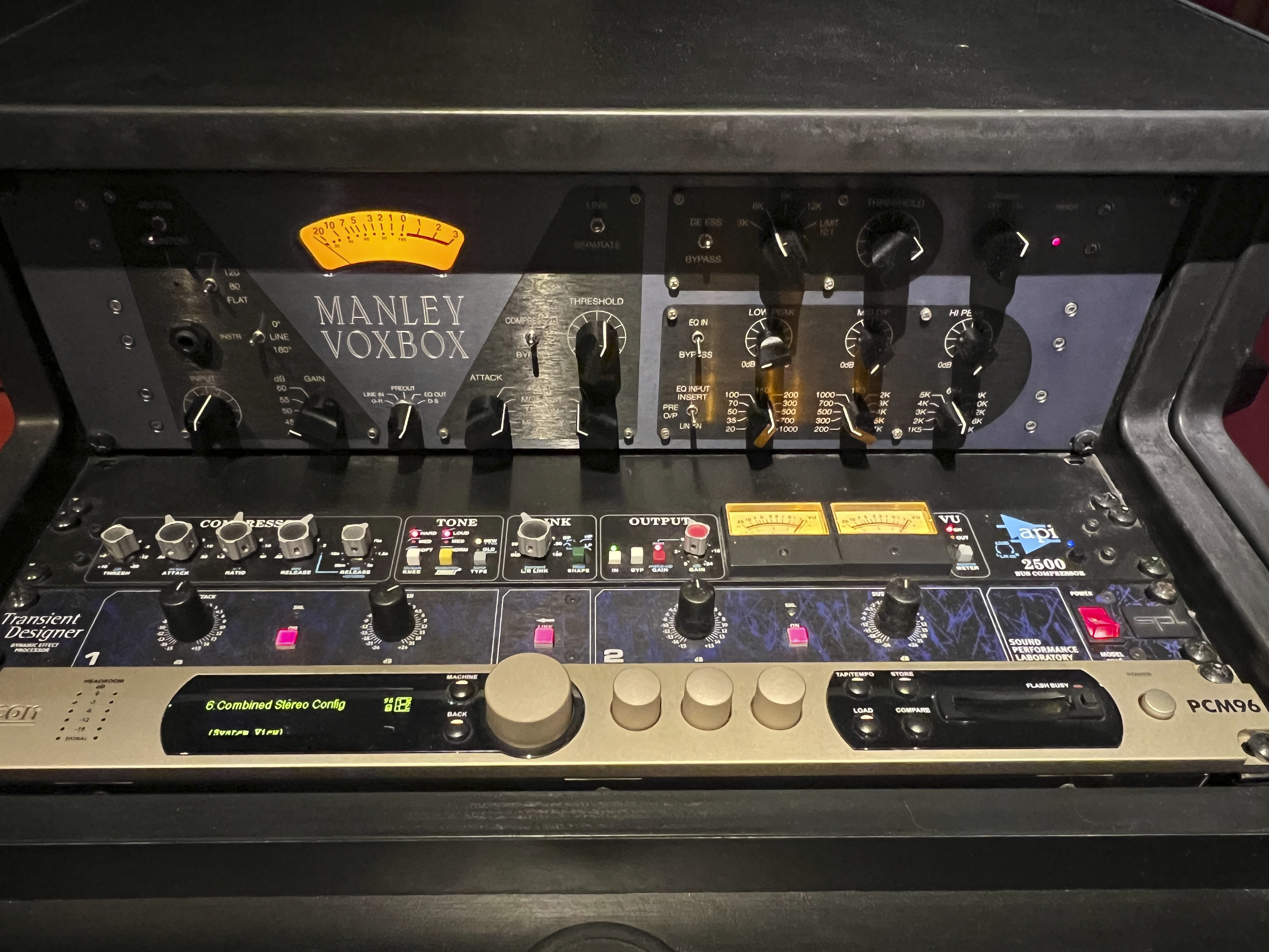 Manley VoxBox – Channel Strip à lampes