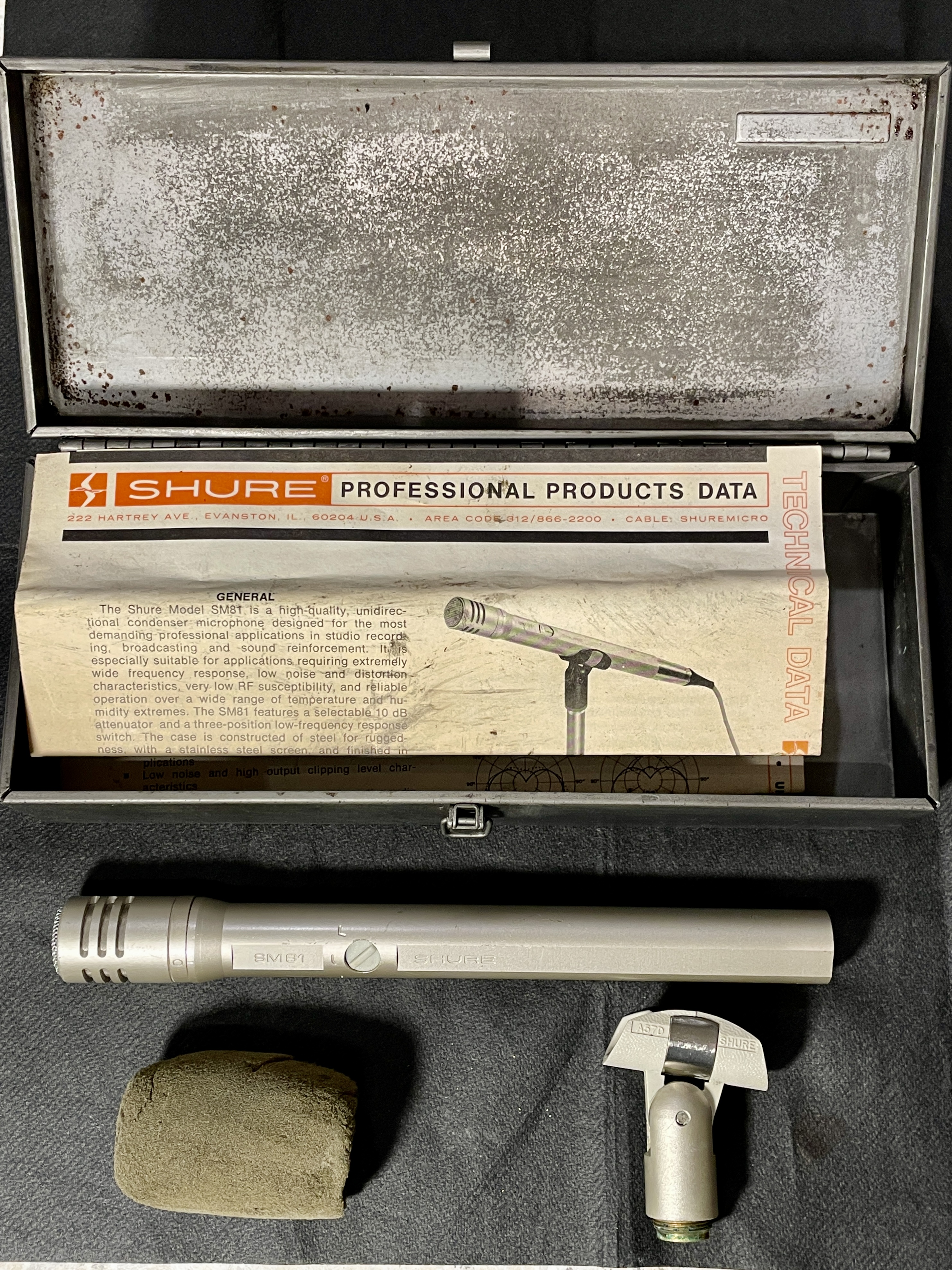 Shure SM81 8