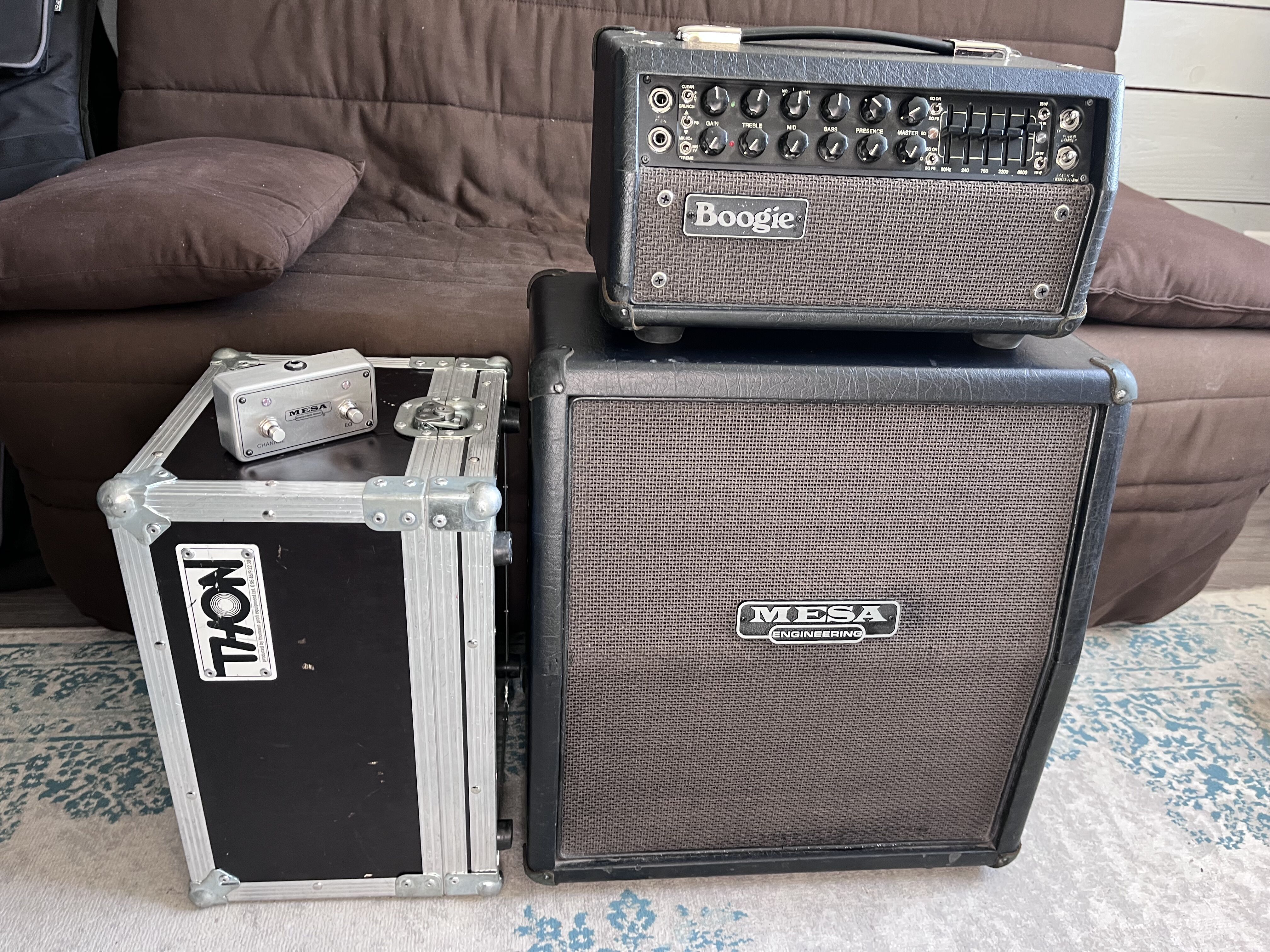 Vds MESA BOOGIE Mark V Head 25w + Cab Rectifier 1x12 Slant