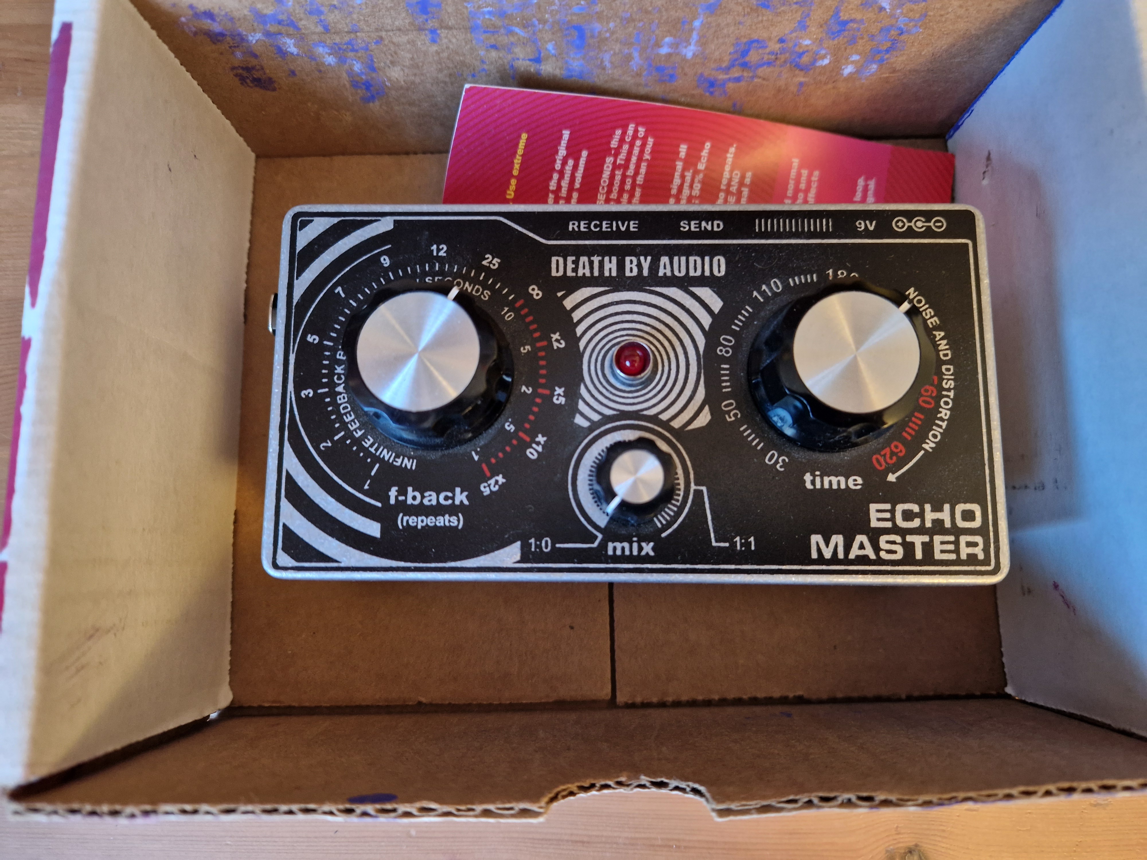 vends pédale Echo Master