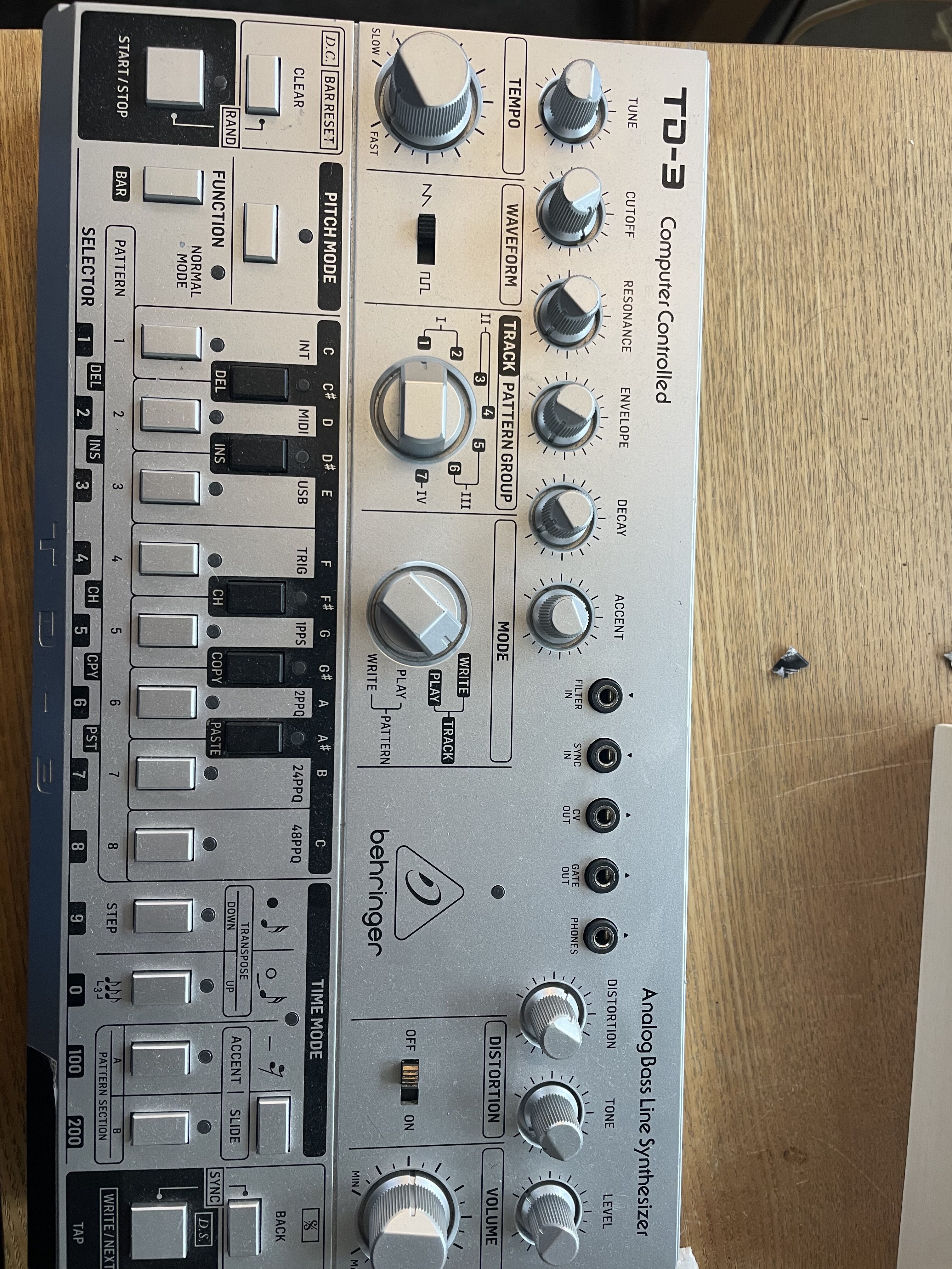 vends TD-3 SR