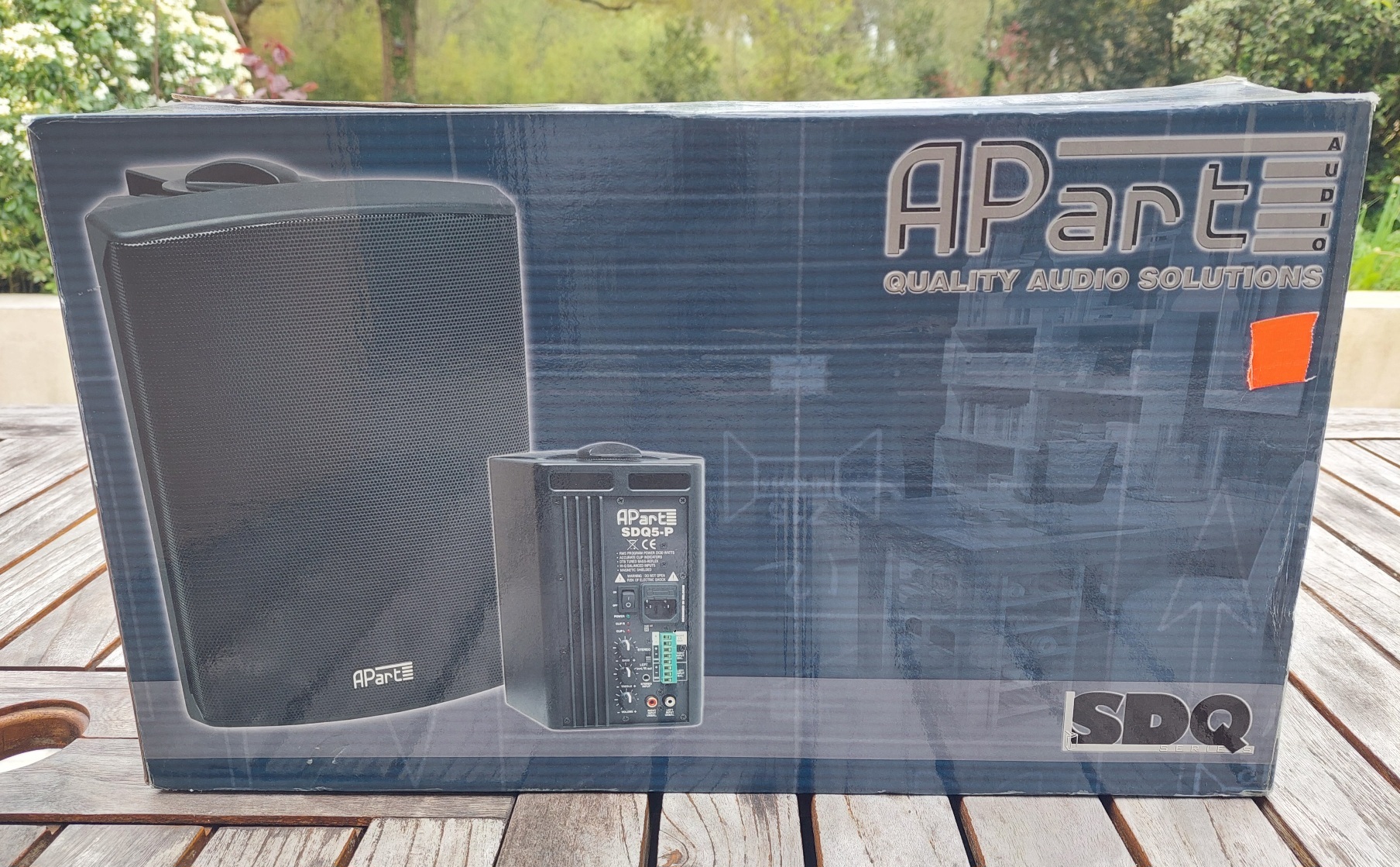 APART SDQ5P paire enceintes actives installation audio – très bon état