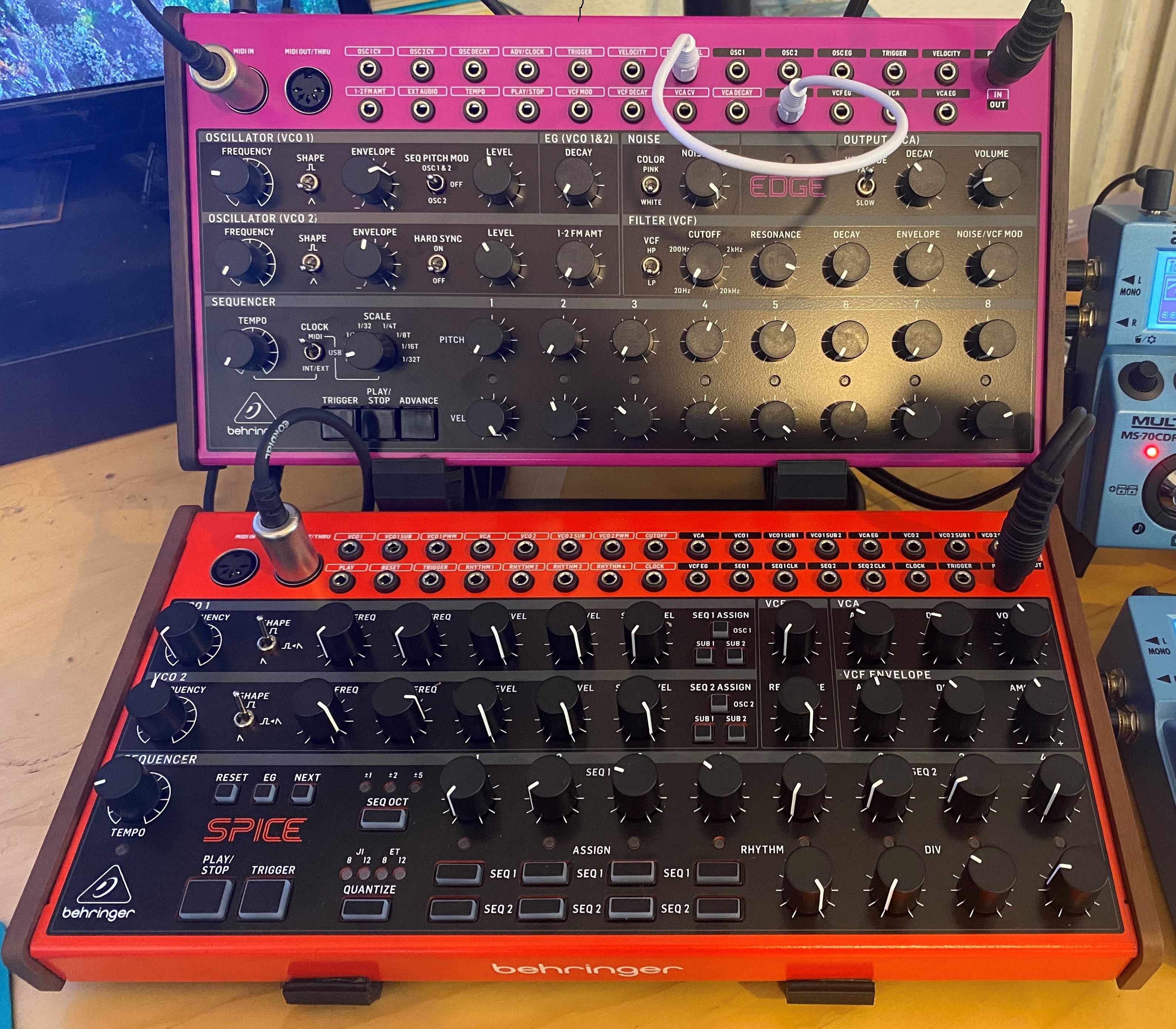 Vends Behringer EDGE + SPICE + SUPPORT