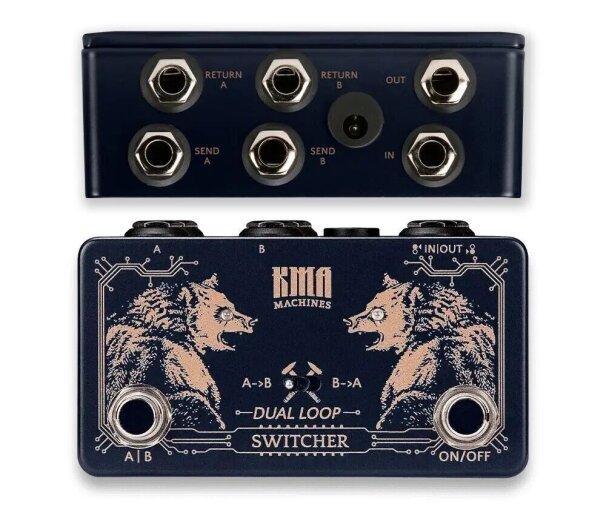 KMA Audio Machines Dual Loop Switcher : Dual Loop Switcher KMA Audio Machines Dual Loop Switcher : Dual Loop Switcher