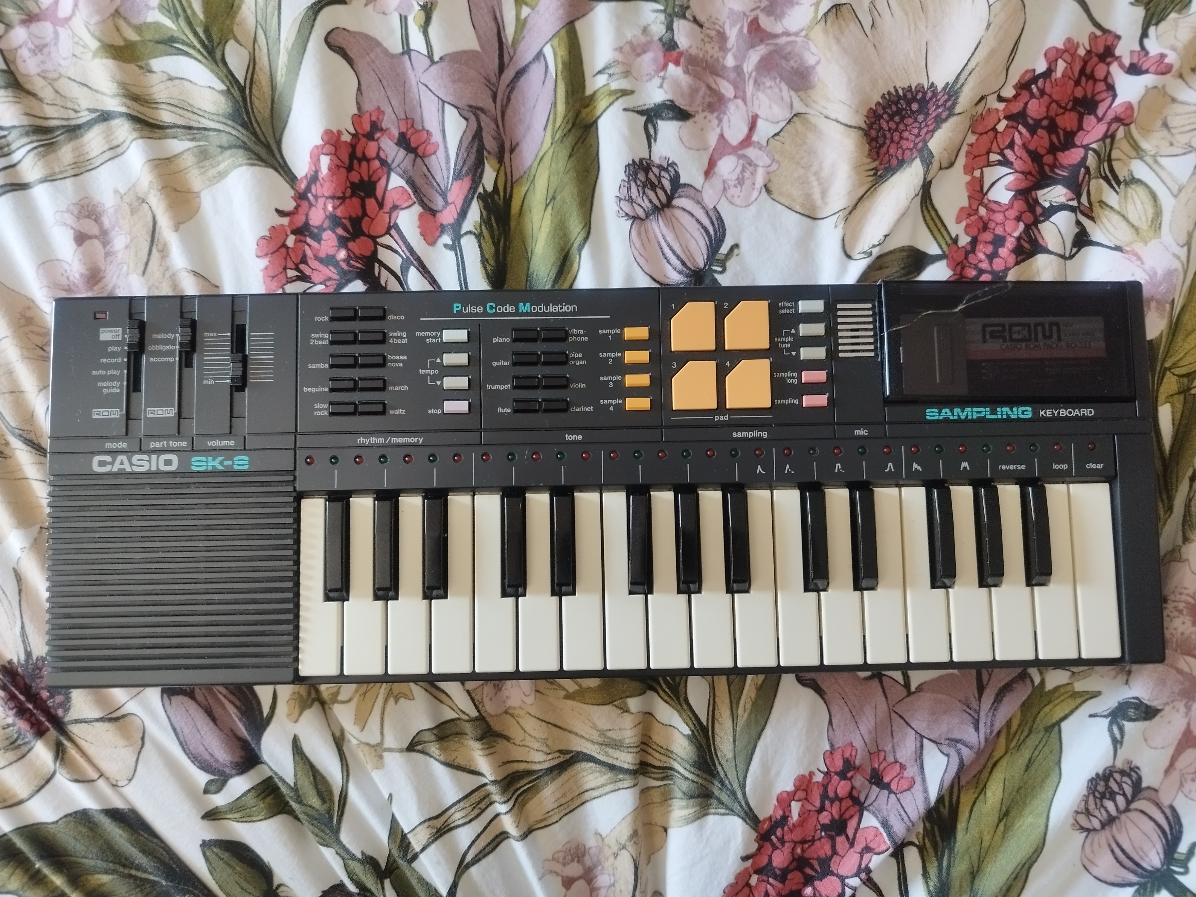 Casio SK8 Piano Sampler
