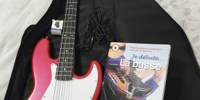 Basse électrique Harley Benton + accessoires