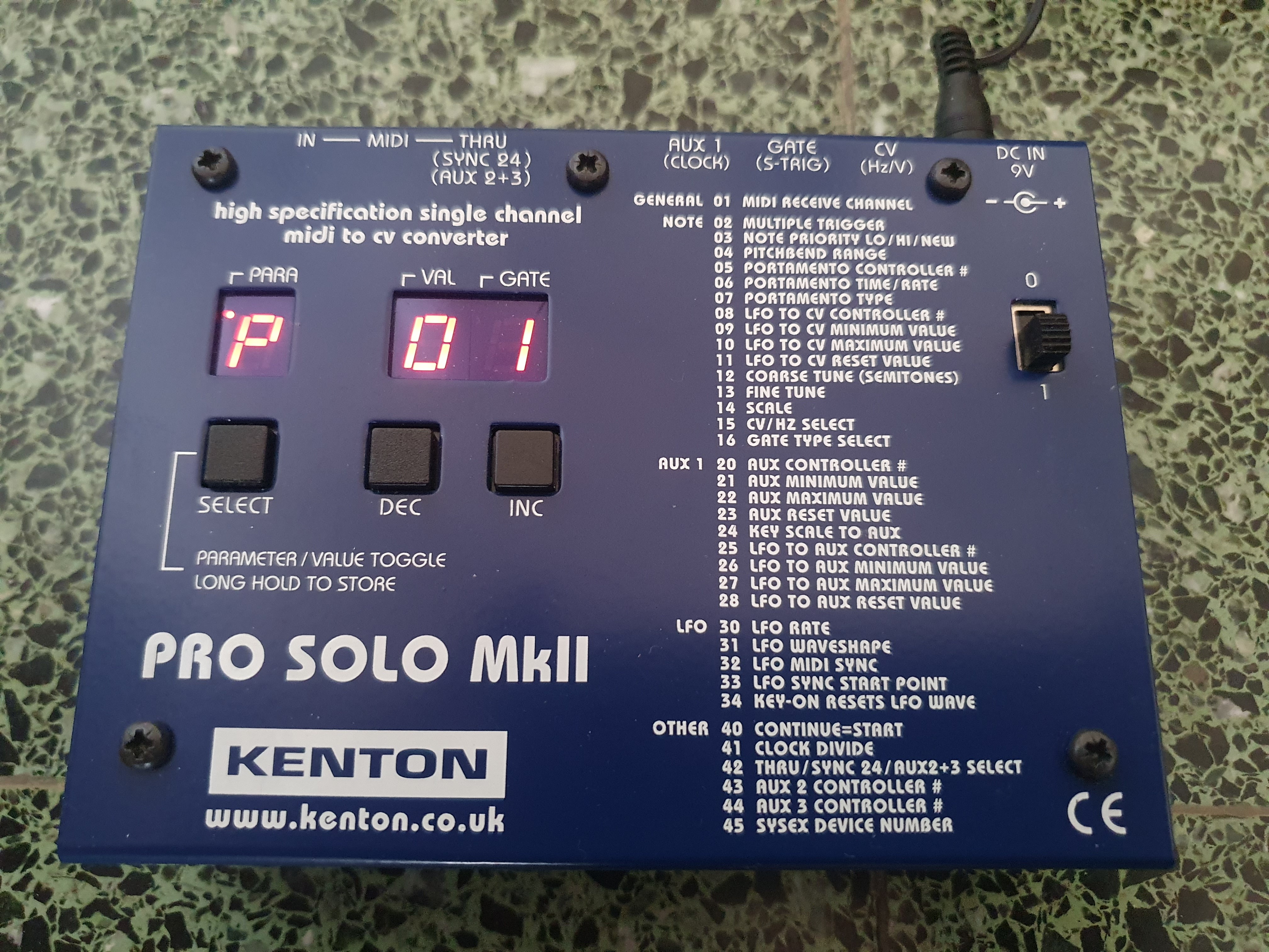 Vends Kenton pro solo mk2