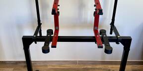 Stand clavier K&M 18810 Omega Black + accessoires complets – Très stable et modulable