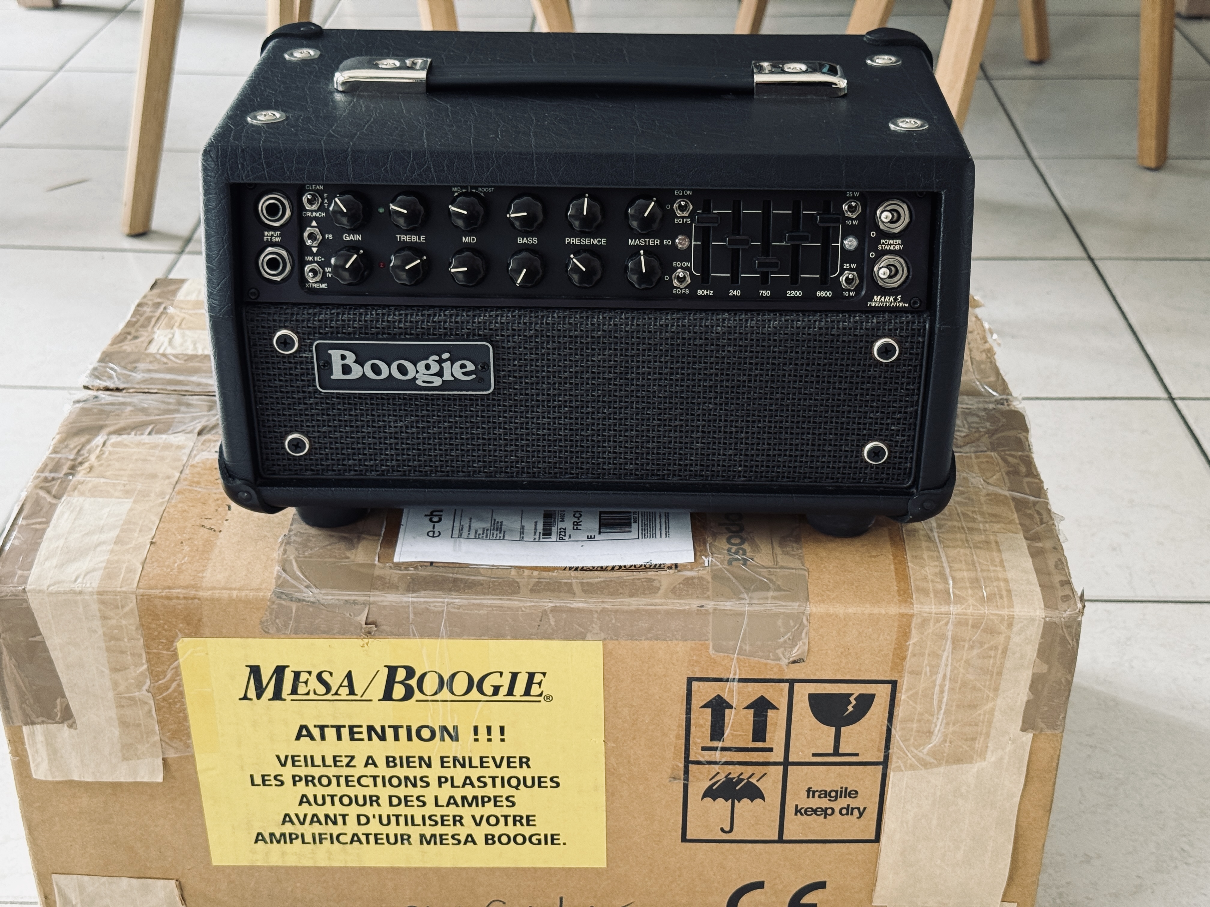 Mesa Boogie mark v 25 tubes neufs 