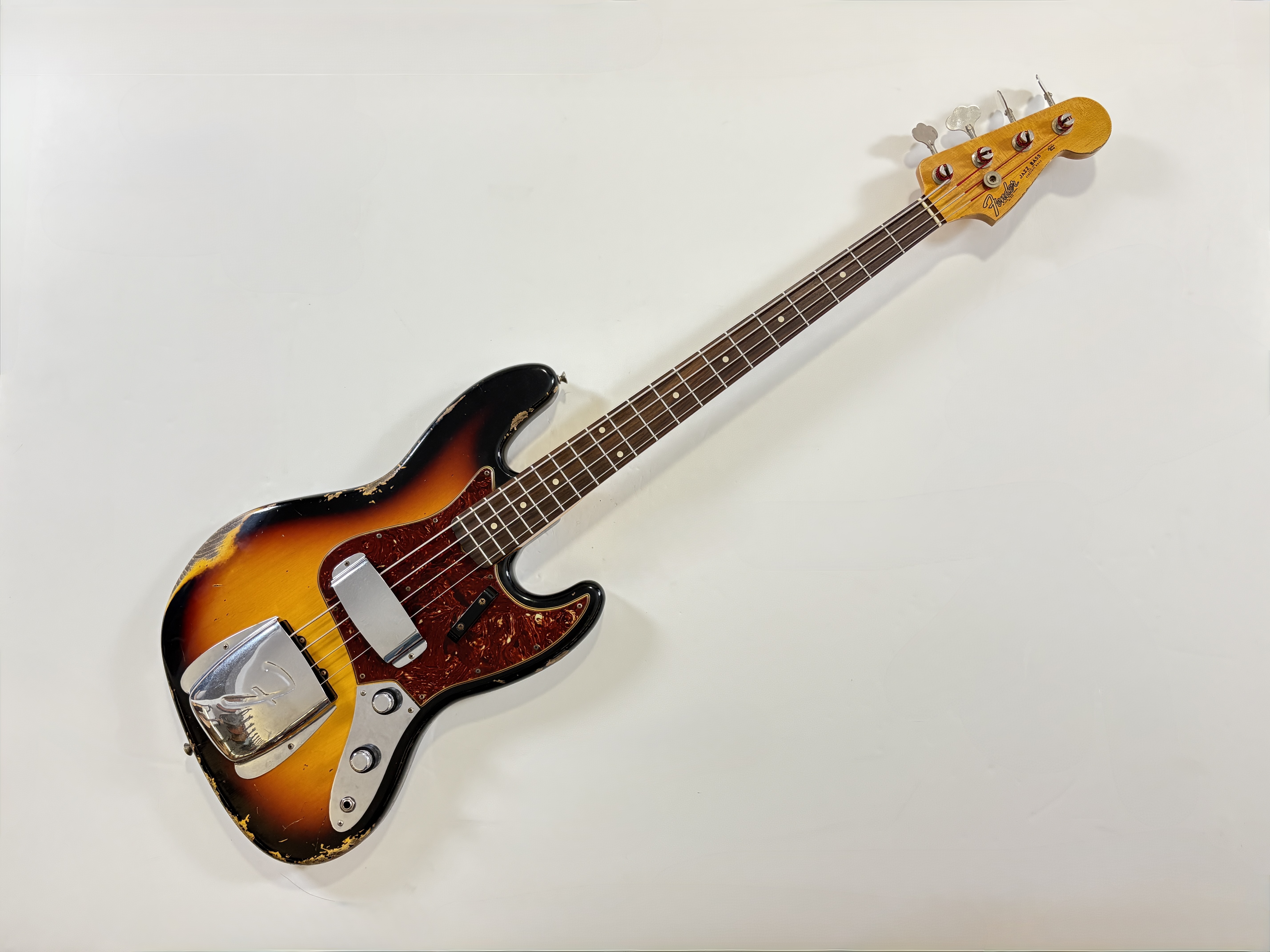 Fender Jazz Bass 1960 Custom Shop 2020 Sunburst Heavy Relic