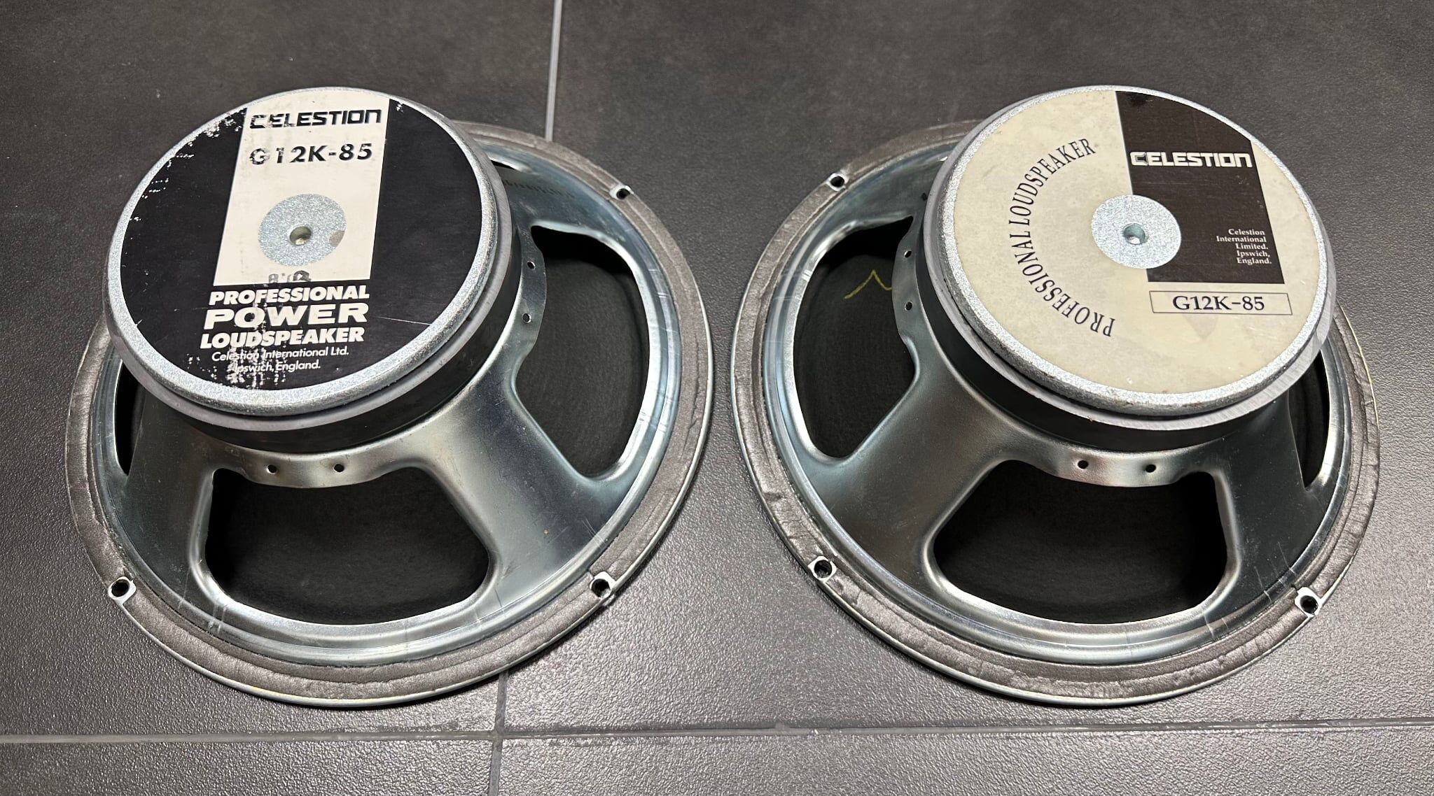 Paire HP celestion G12K 85 (1991)