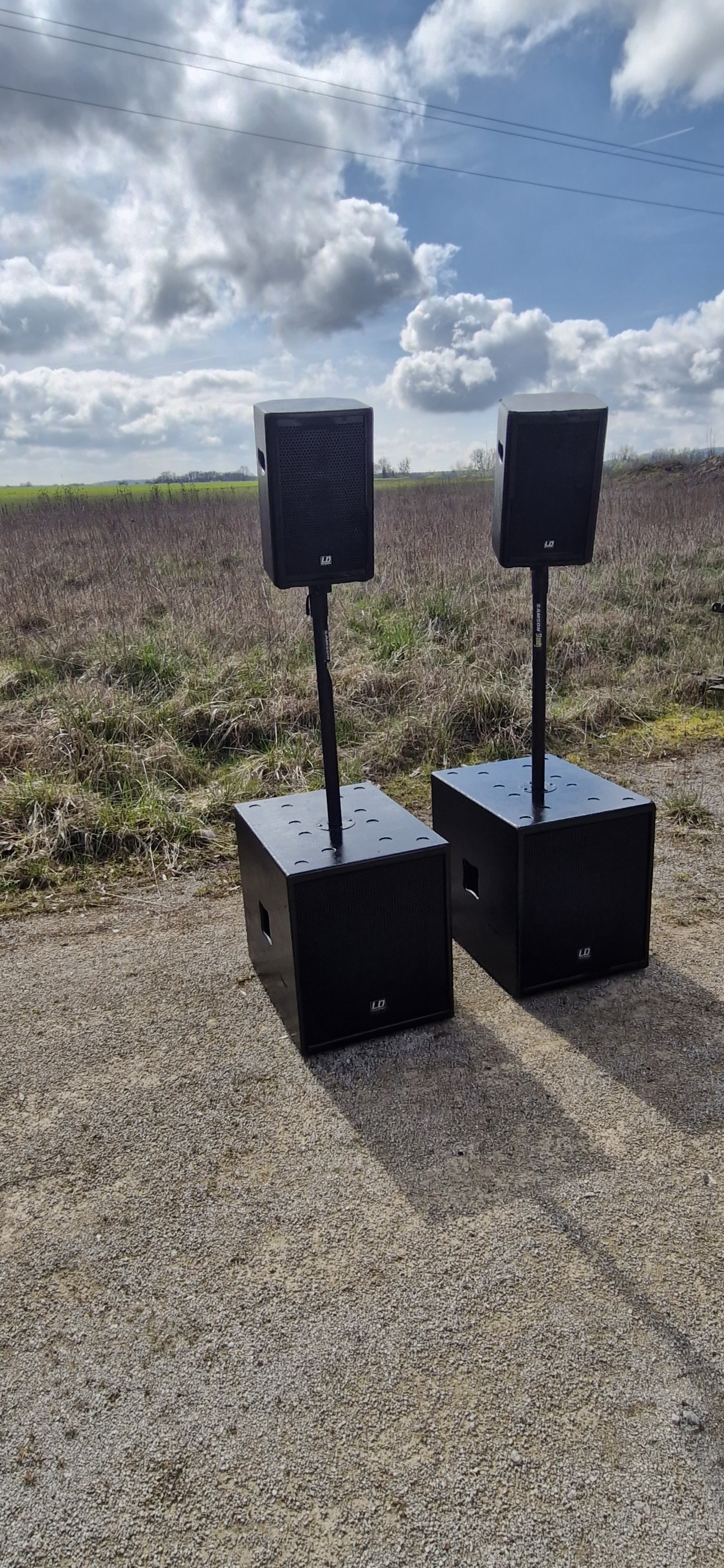 Dave 15 G3 2 caissons 2 têtes 