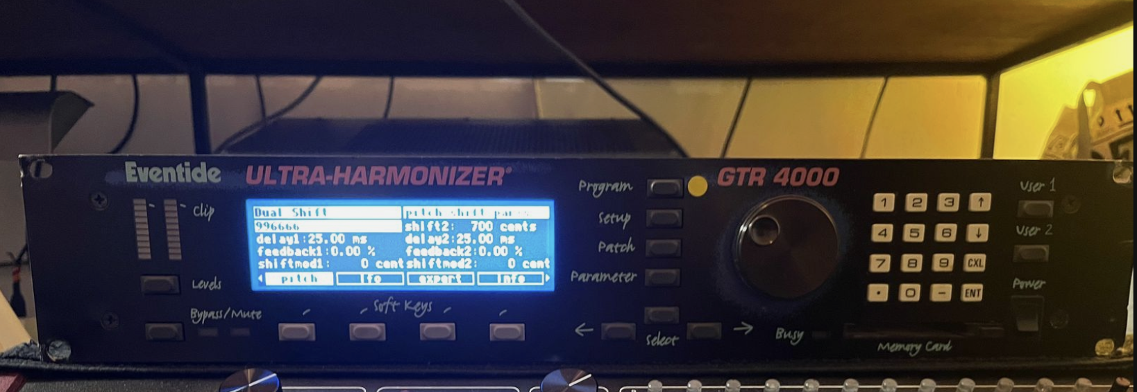 VENDS eventide Gtr4000 - Preset de Steve Vaï inclus