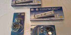 A vendre paire de micros Behringer B-5 avec paire de suspensions T-Bone SSM-4