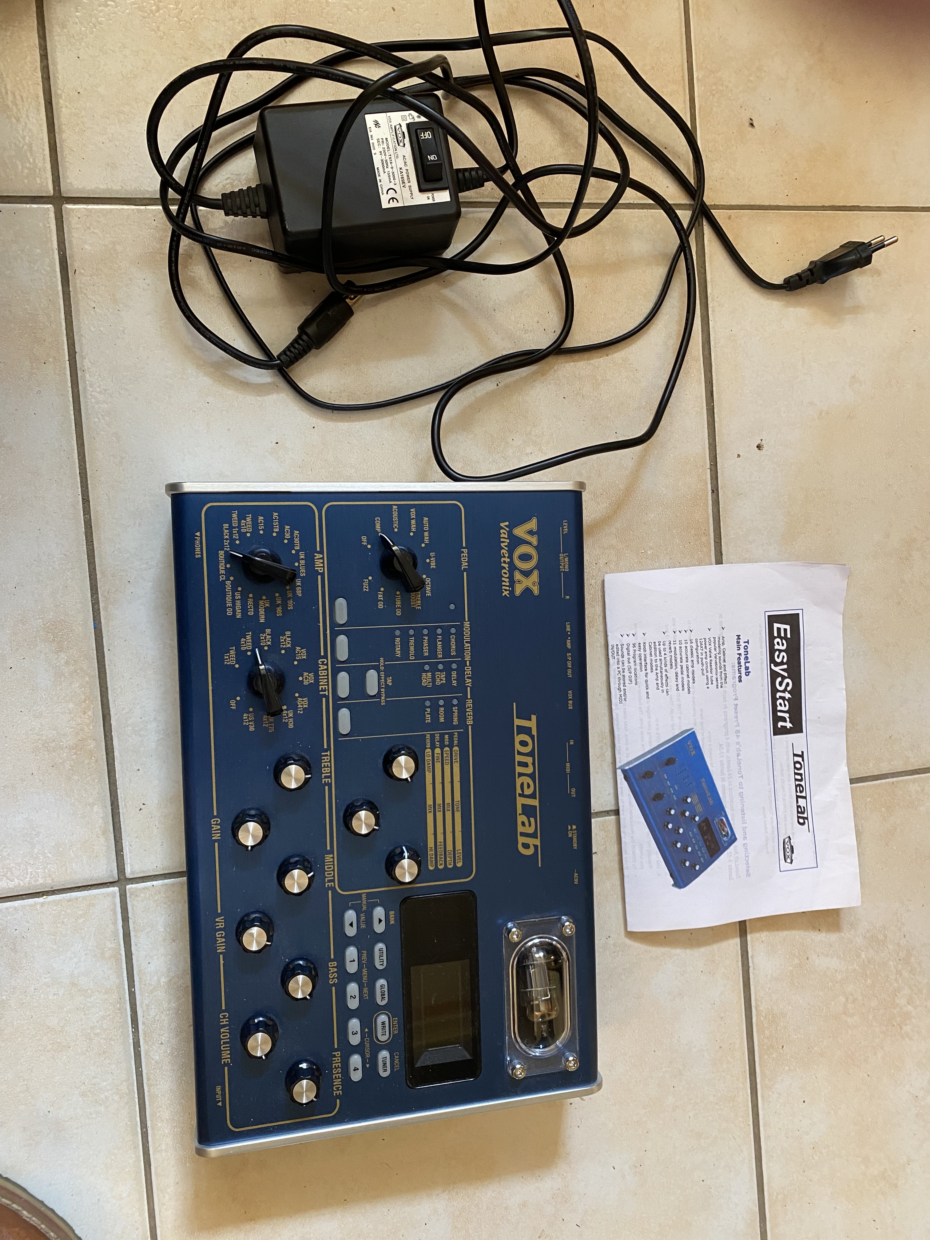 vends vox tonelab valvetronix