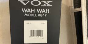 vends pédale vox v847 wah wah